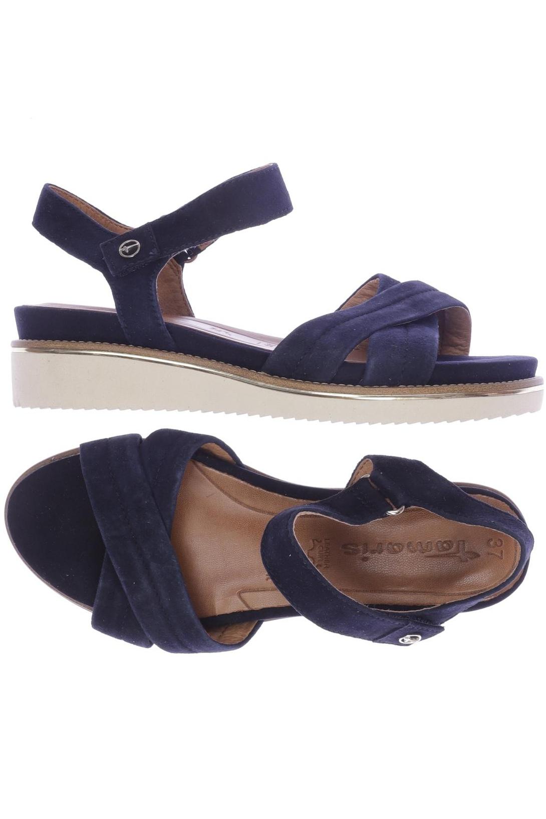 

Tamaris Damen Sandale, marineblau, Gr. 37