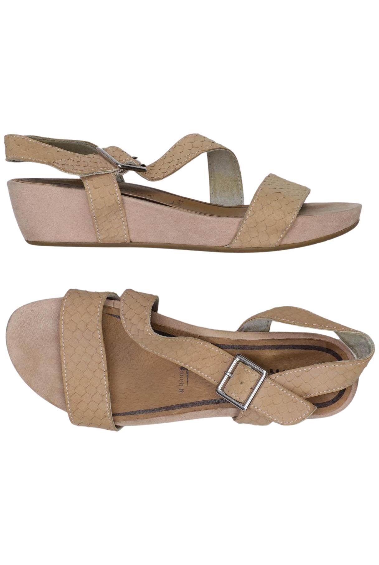 

Tamaris Damen Sandale, beige, Gr. 37