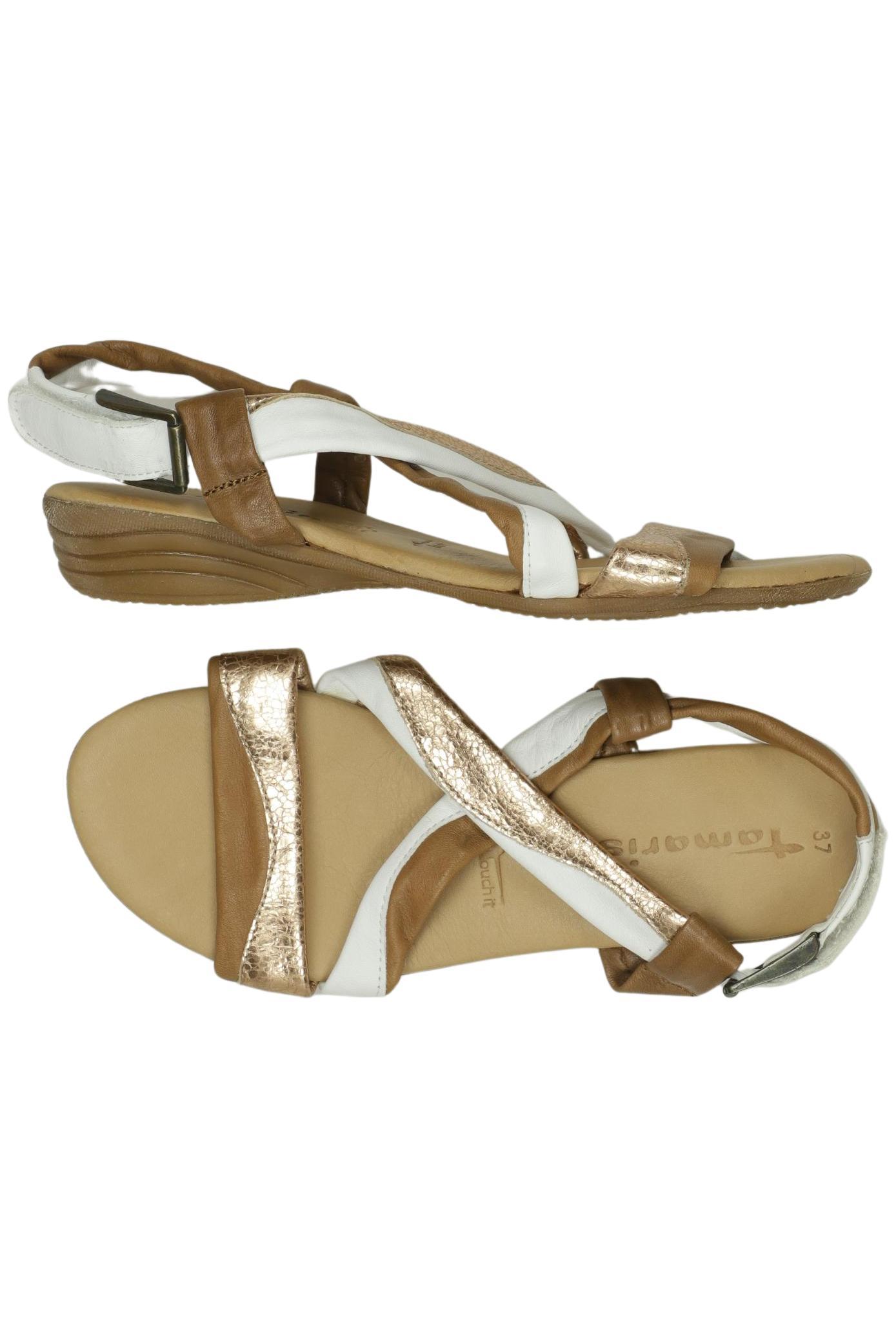 

Tamaris Damen Sandale, braun, Gr. 37