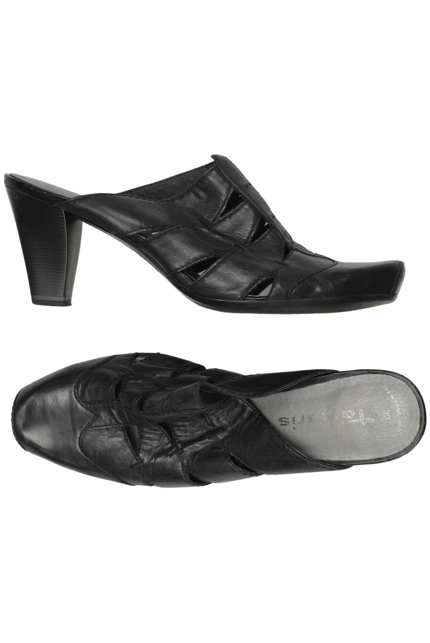 

Tamaris Damen Sandale, schwarz, Gr. 39