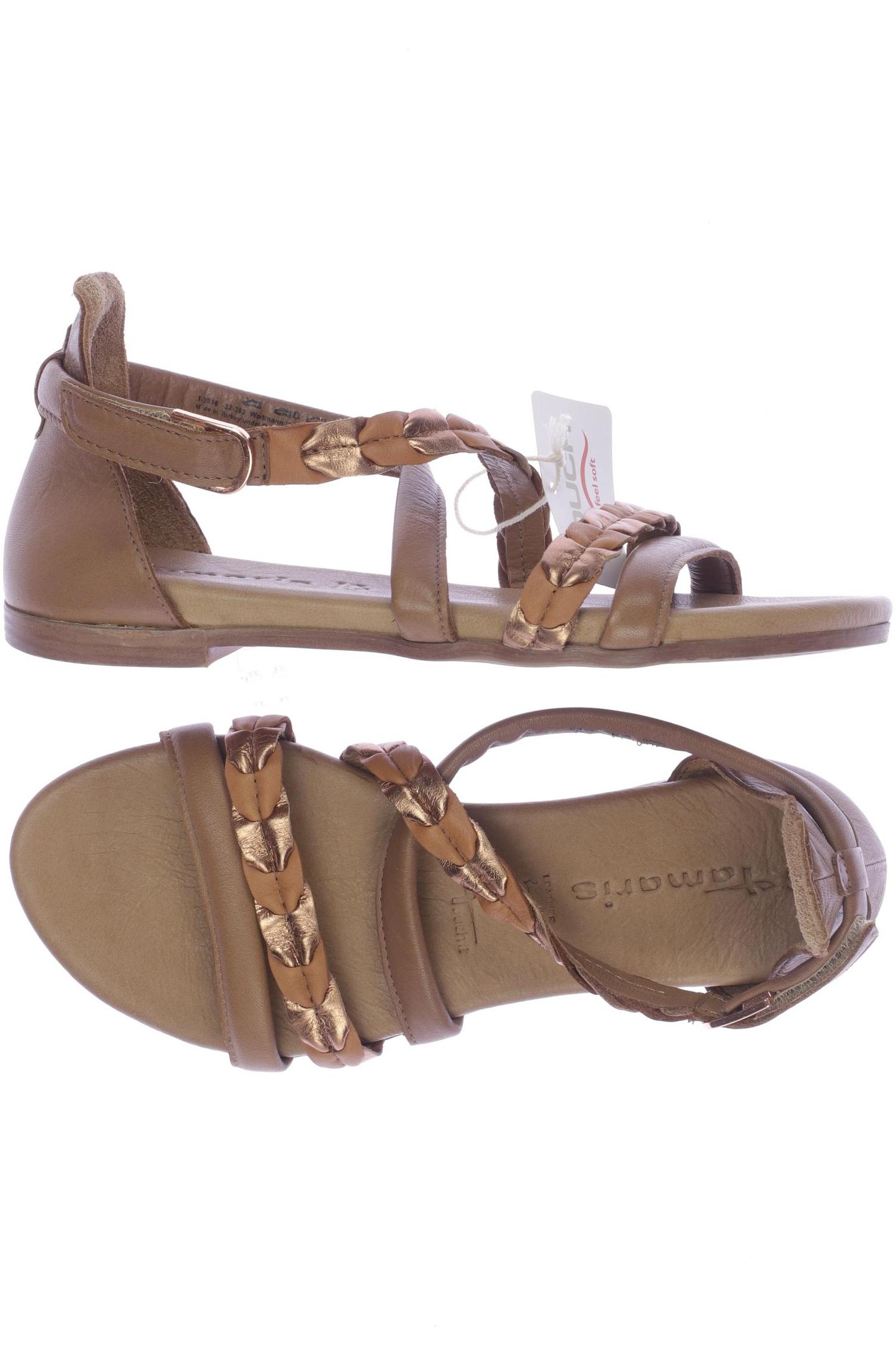 

Tamaris Damen Sandale, beige, Gr. 39