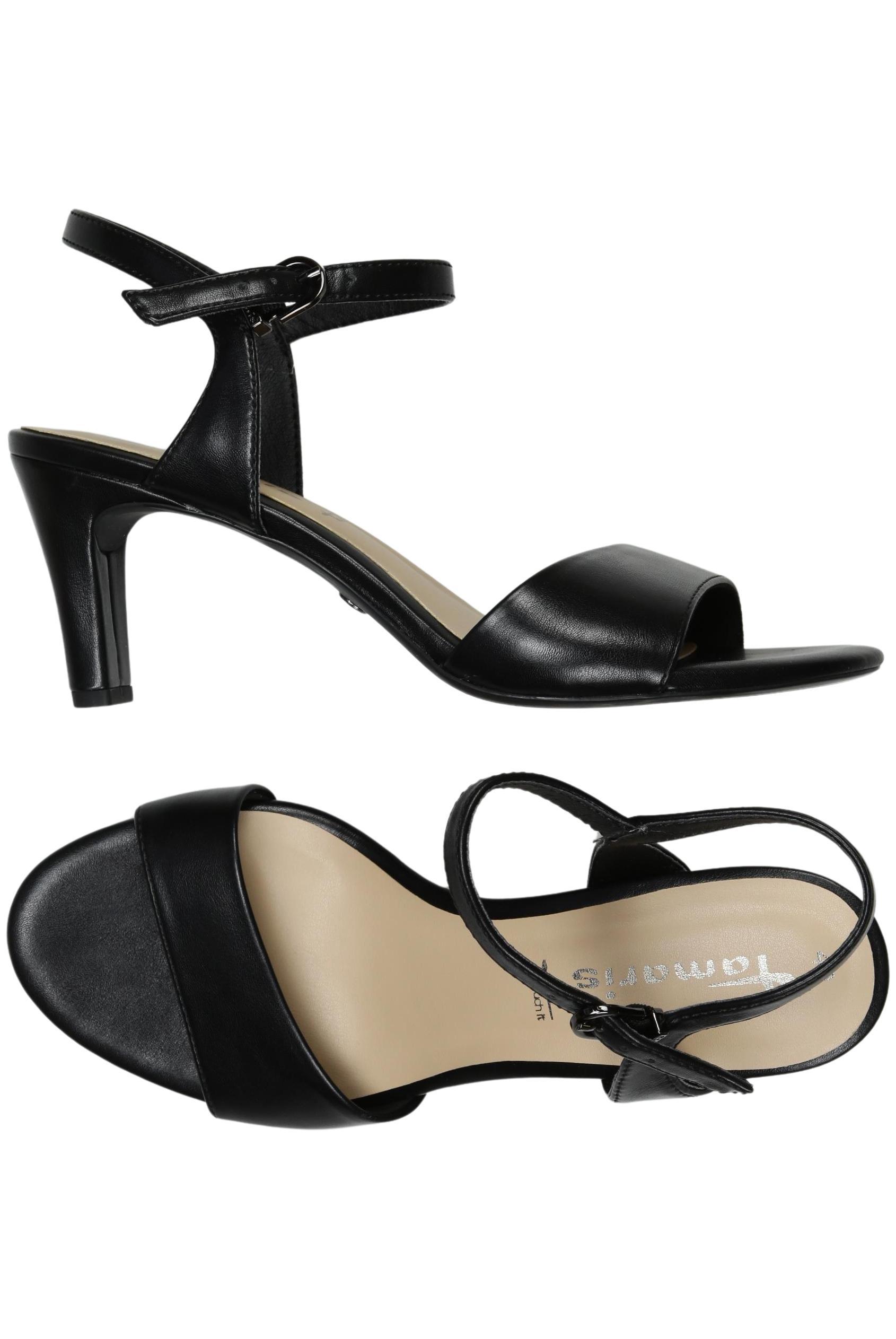 

Tamaris Damen Sandale, schwarz, Gr. 40