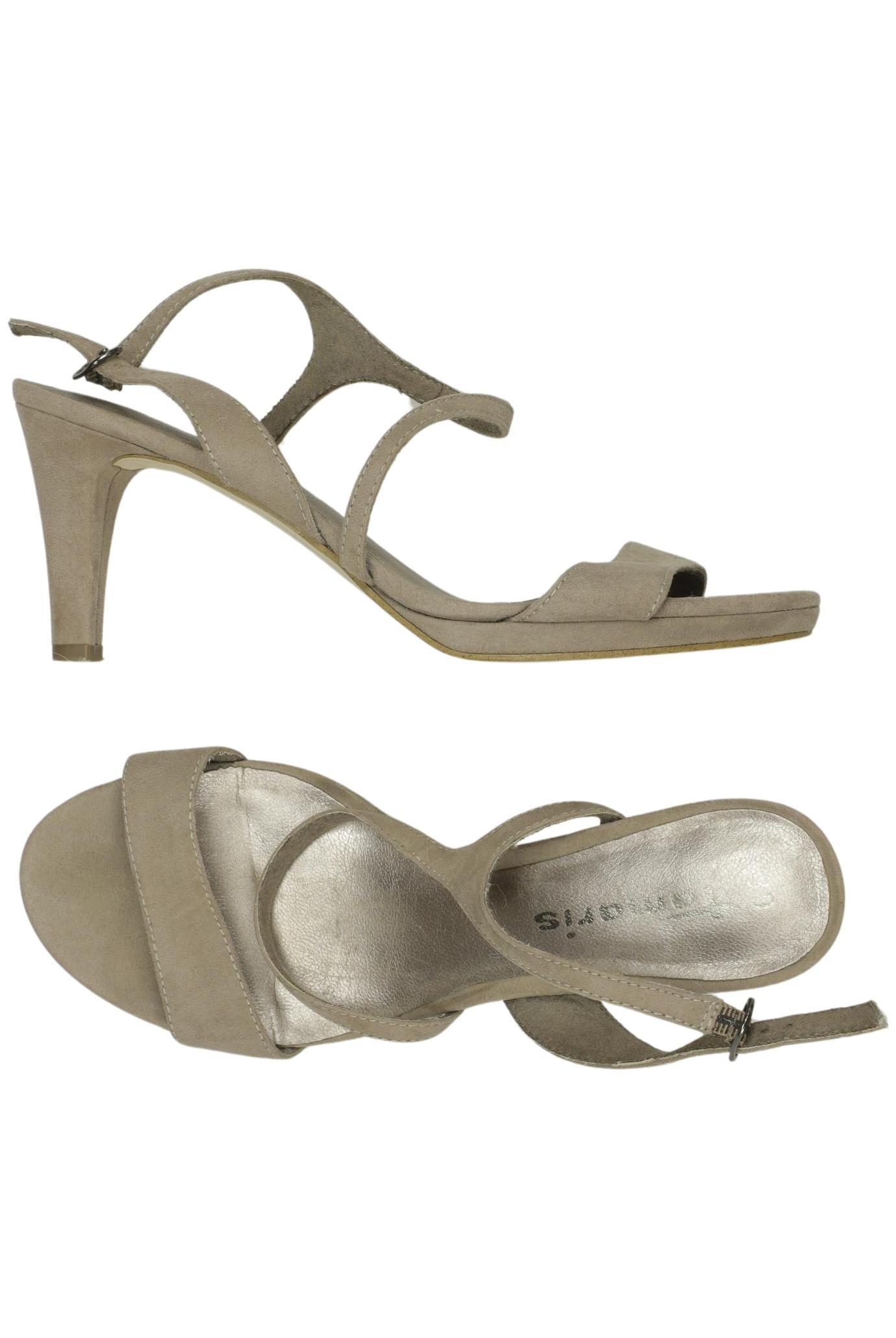 

Tamaris Damen Sandale, beige, Gr. 39