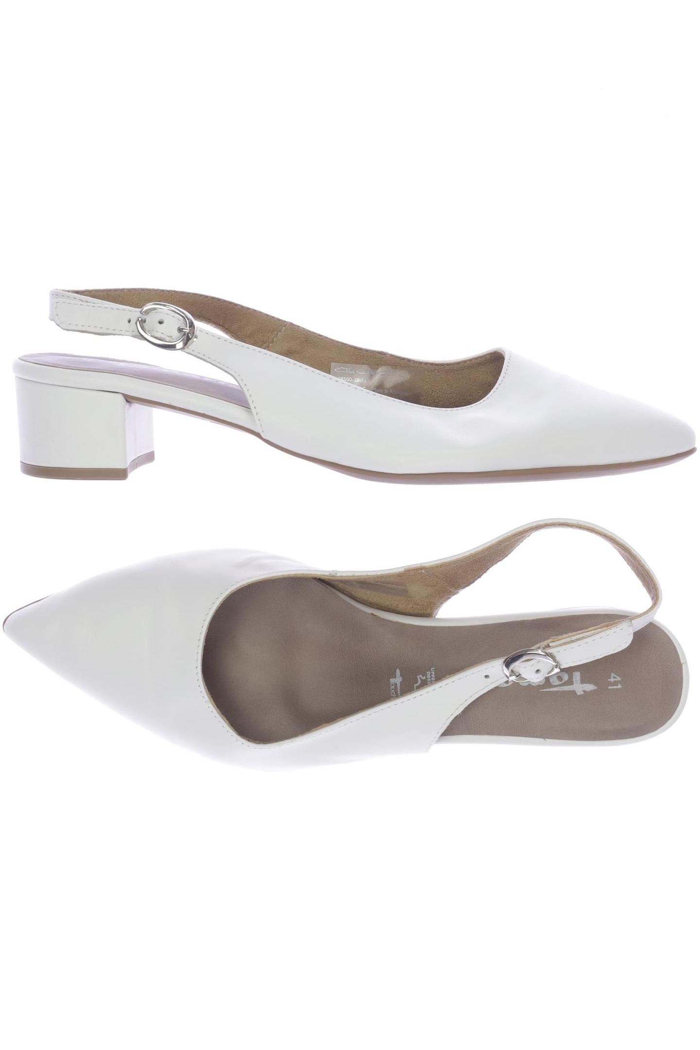 

Tamaris Damen Sandale, weiß