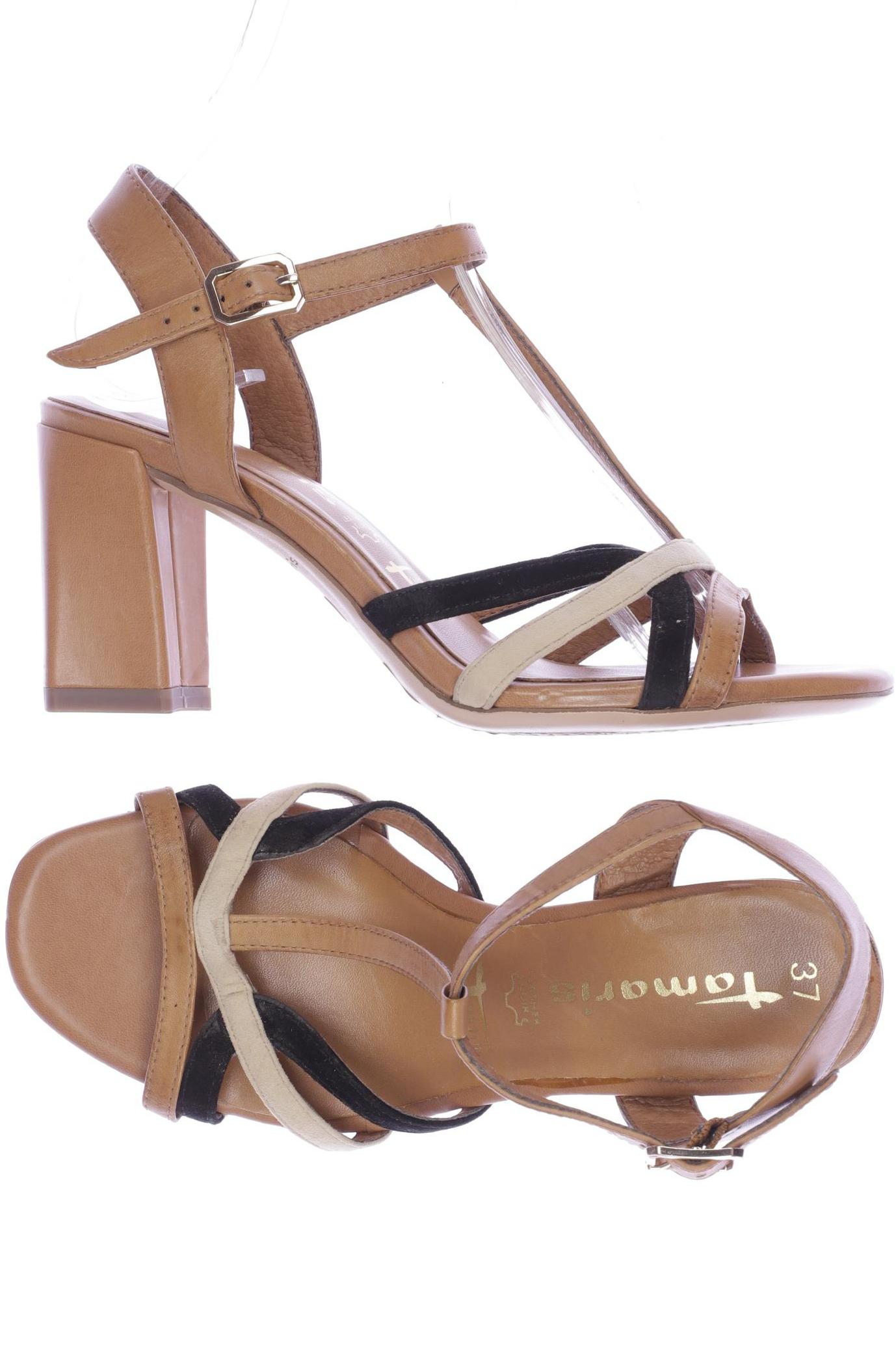 

Tamaris Damen Sandale, braun, Gr. 37