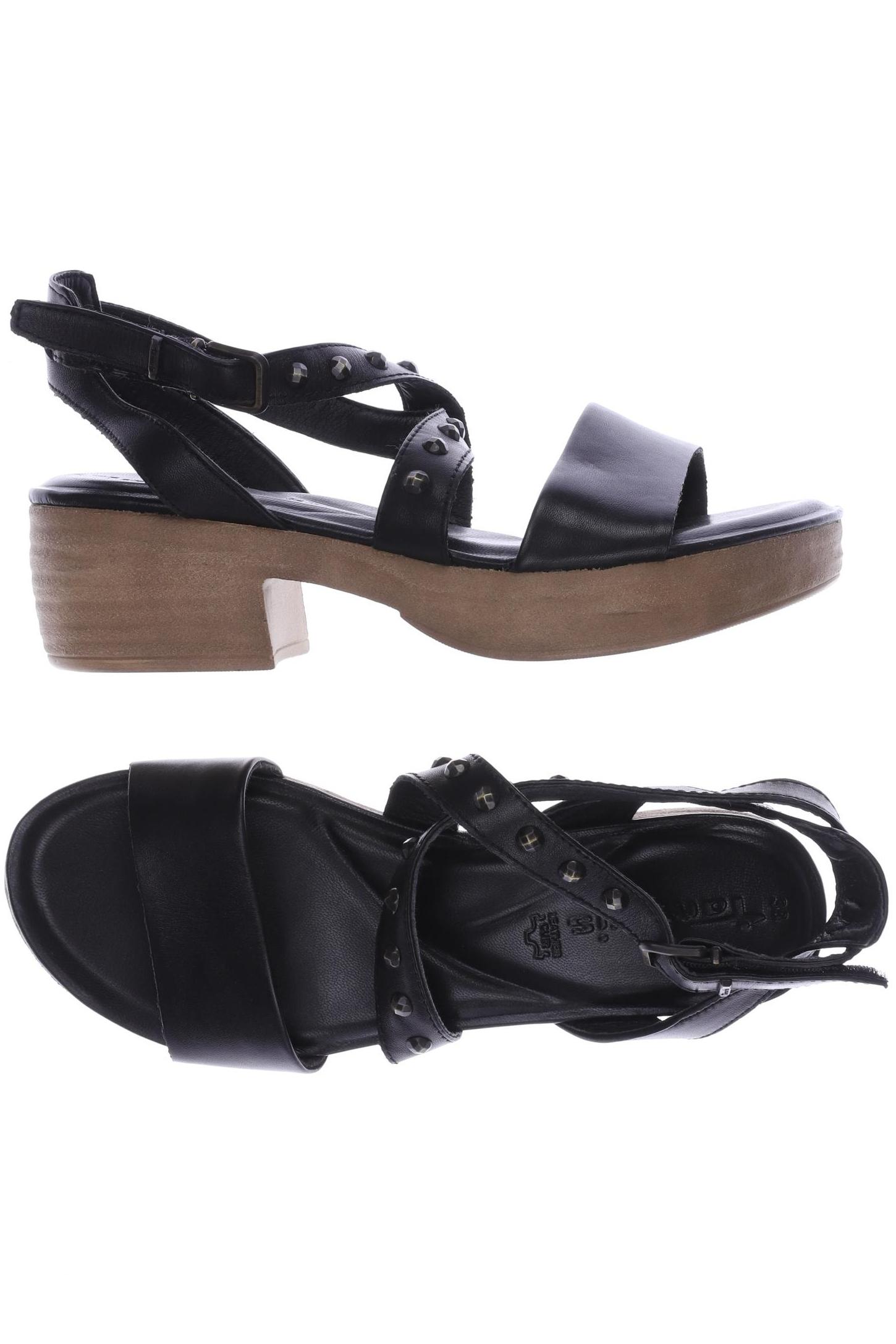

Tamaris Damen Sandale, schwarz, Gr. 38