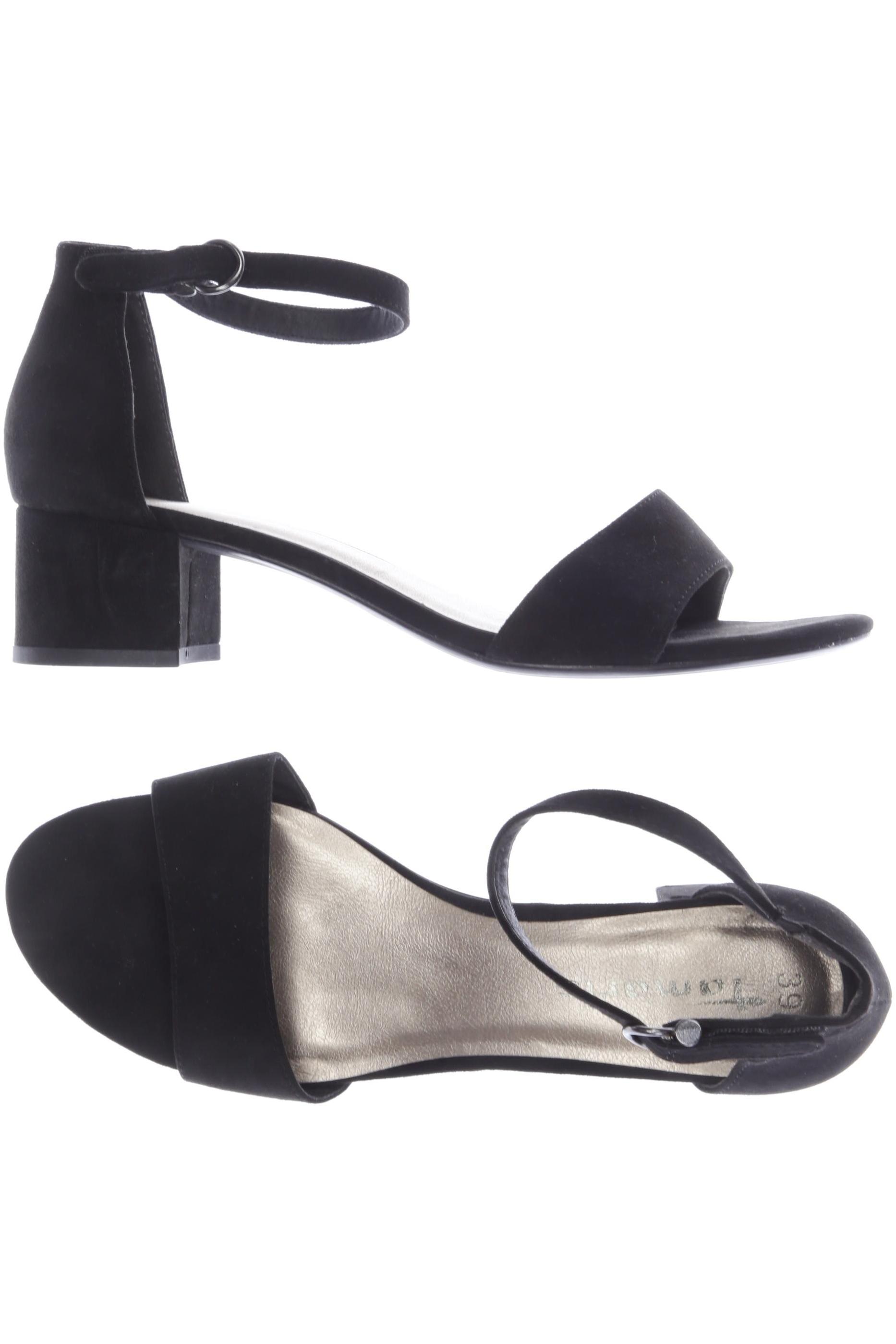 

Tamaris Damen Sandale, schwarz, Gr. 39