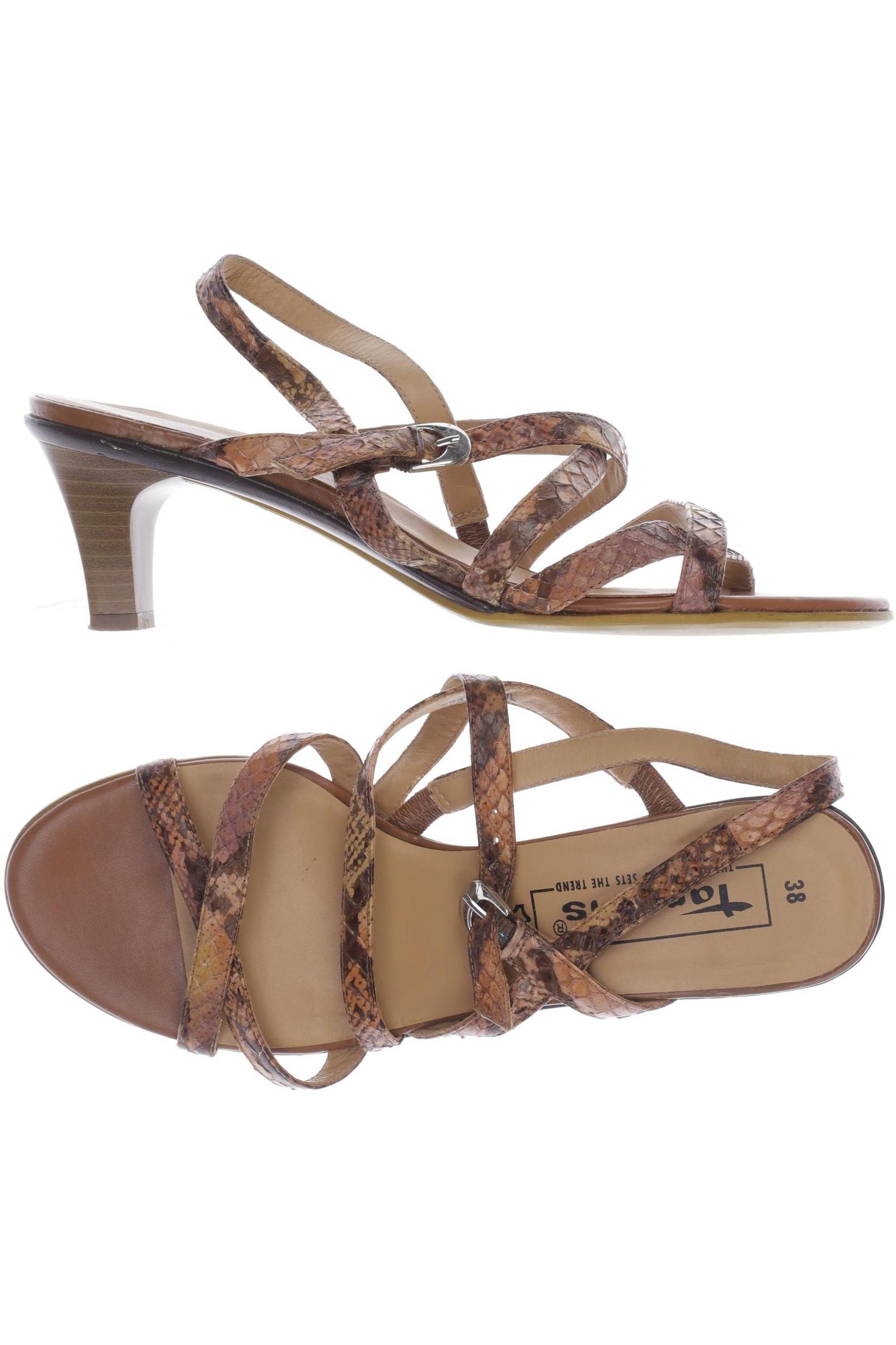 

Tamaris Damen Sandale, braun, Gr. 38