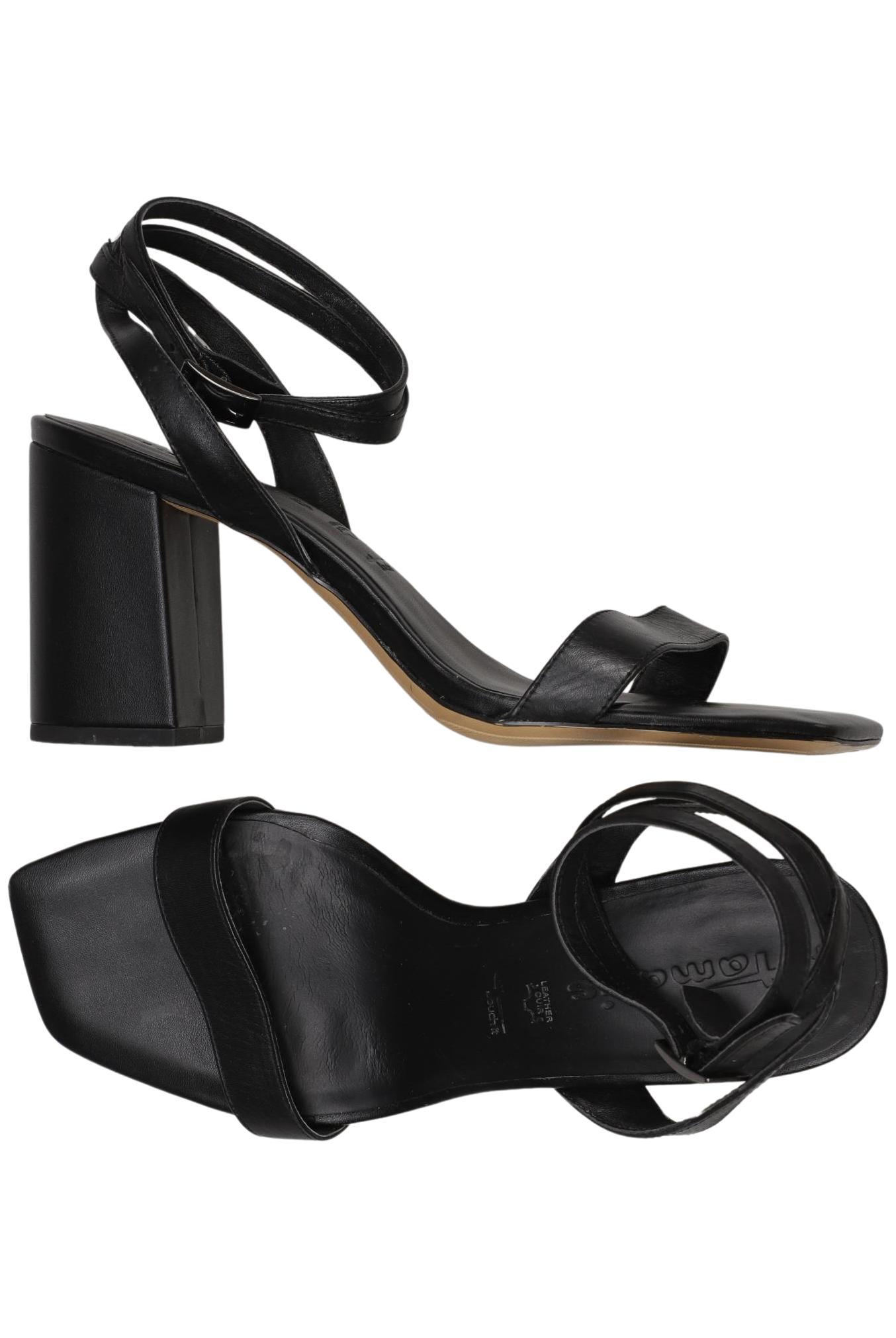 

Tamaris Damen Sandale, schwarz, Gr. 40