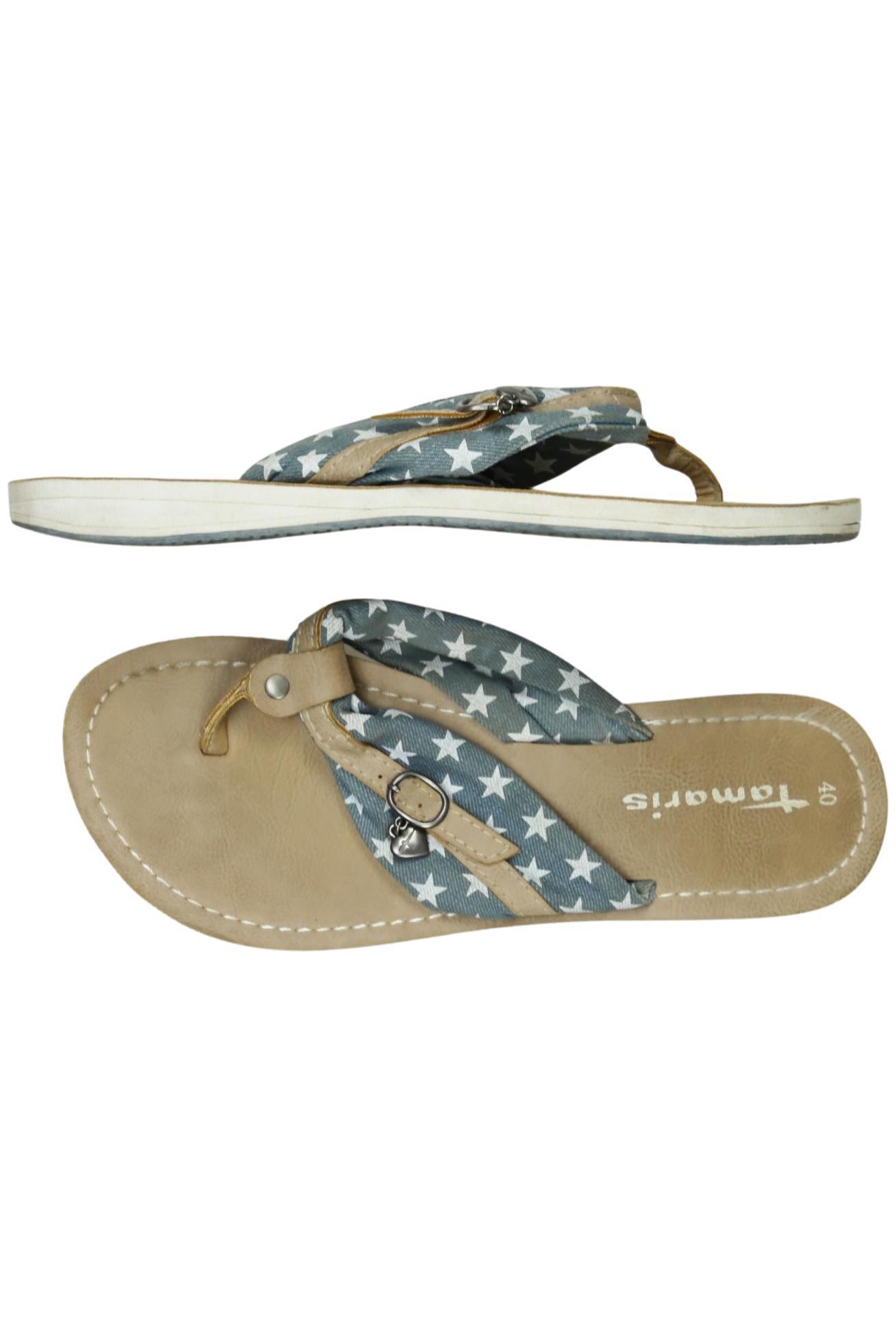 

Tamaris Damen Sandale, blau, Gr. 40