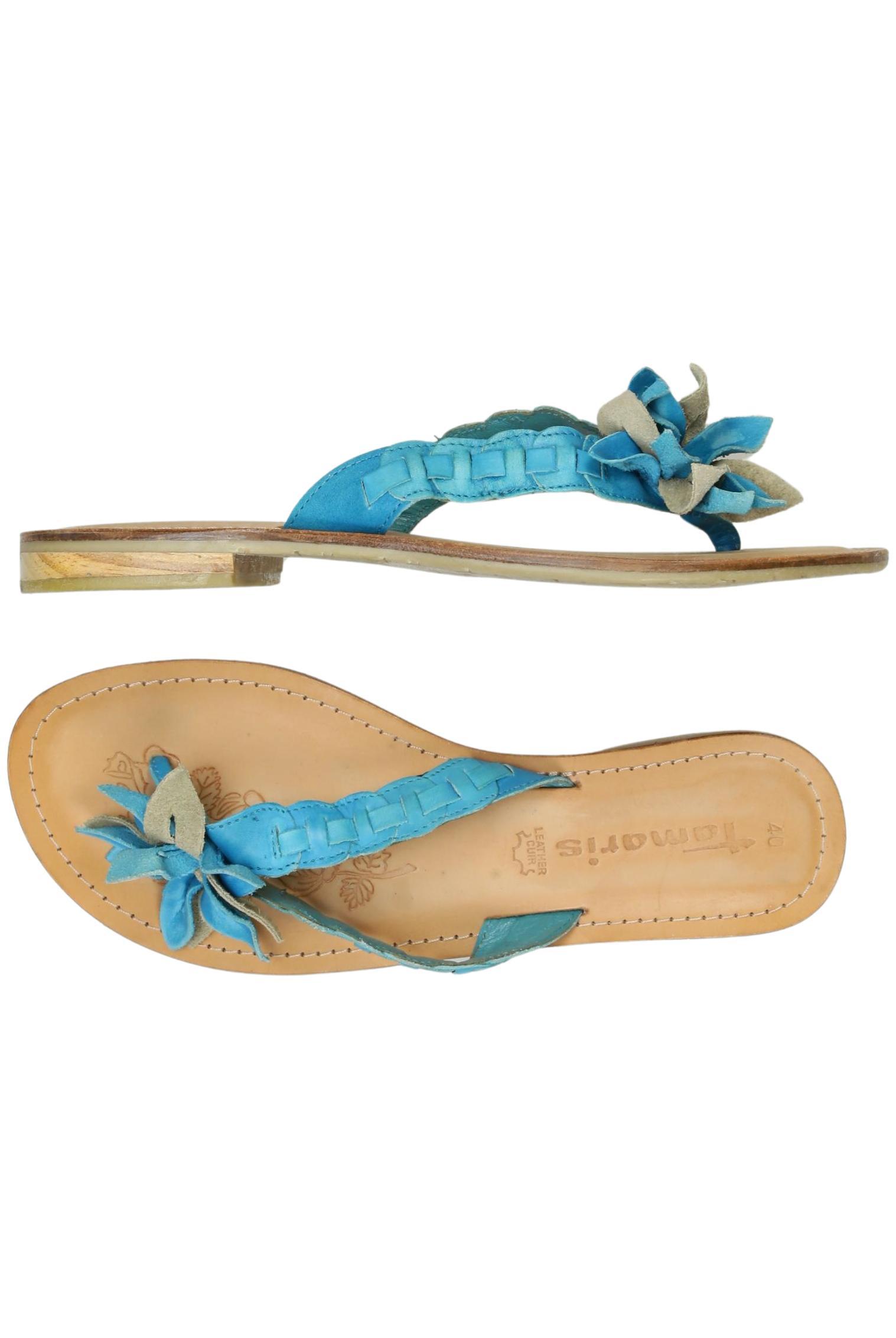 

Tamaris Damen Sandale, türkis, Gr. 40