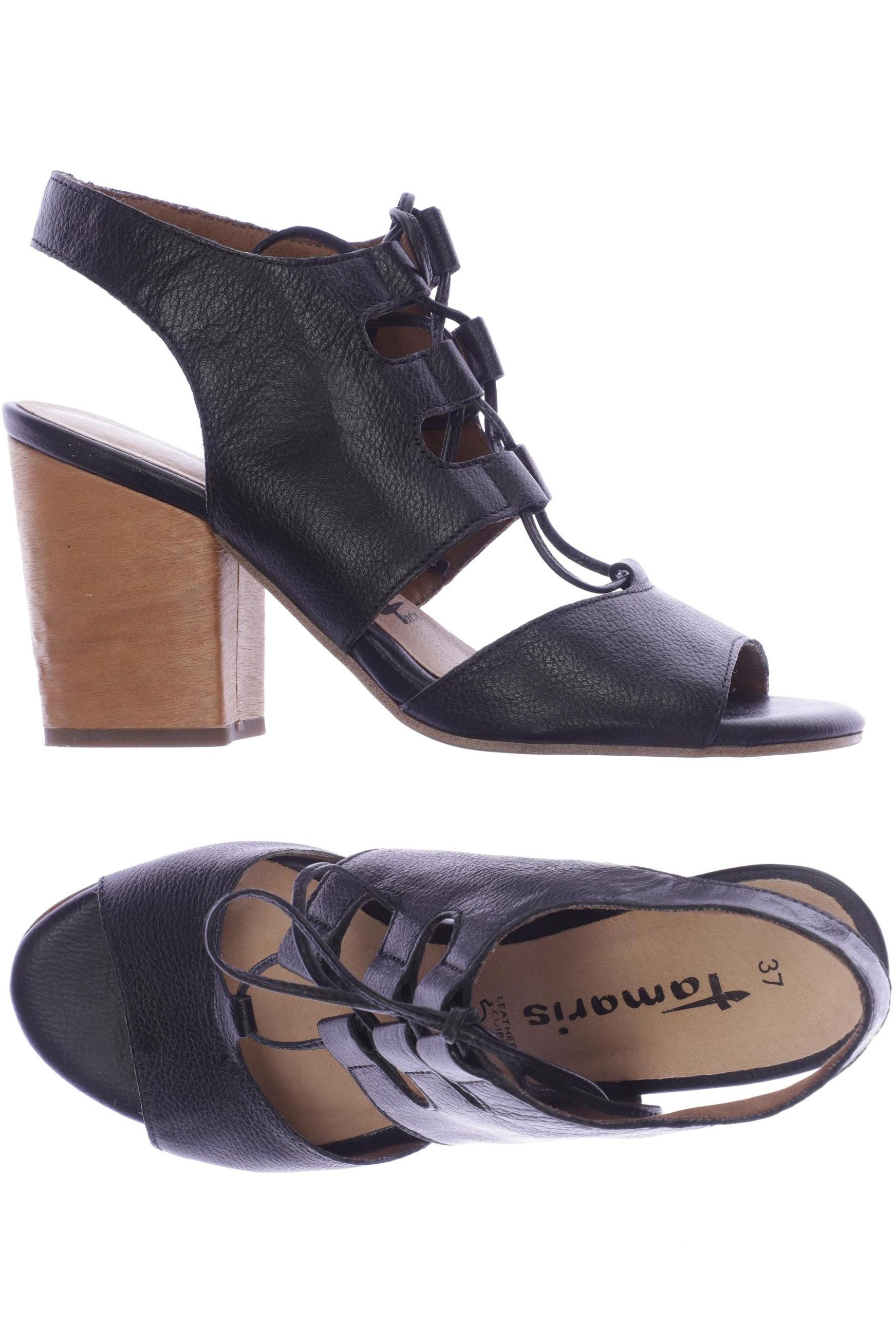 

Tamaris Damen Sandale, schwarz