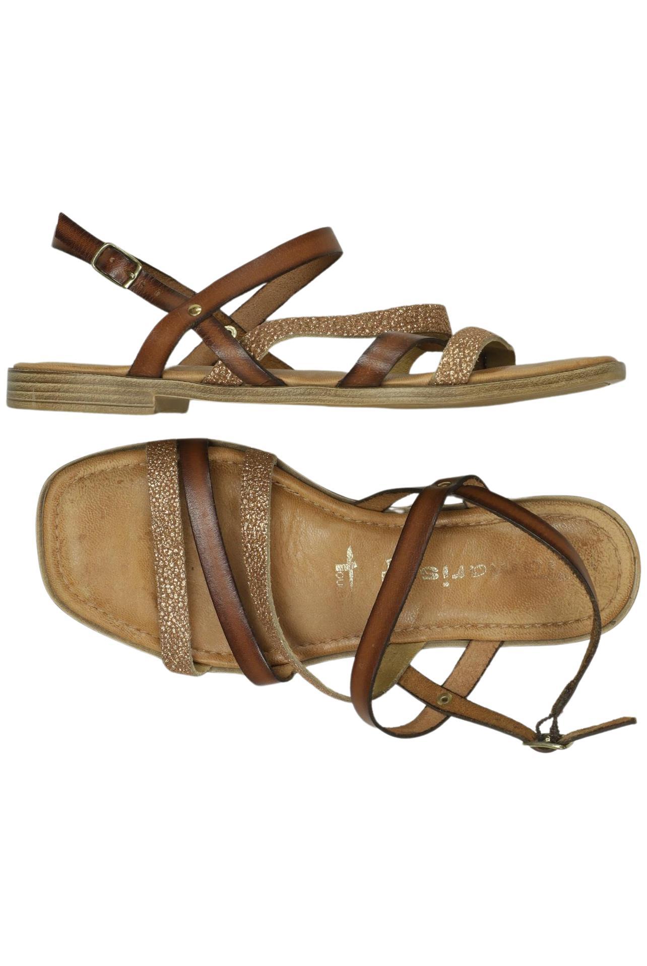 

Tamaris Damen Sandale, braun, Gr. 37
