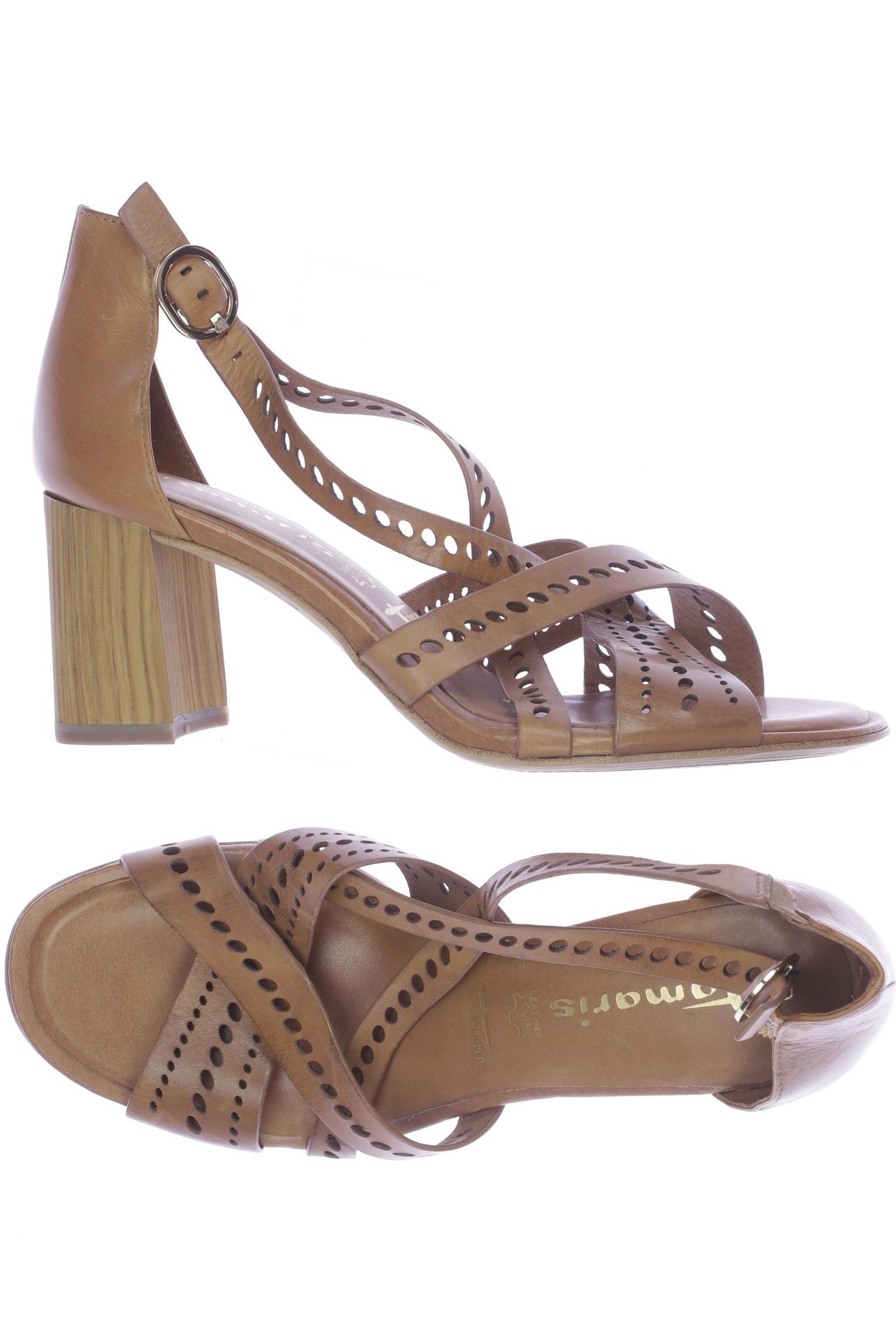 

Tamaris Damen Sandale, beige, Gr. 40