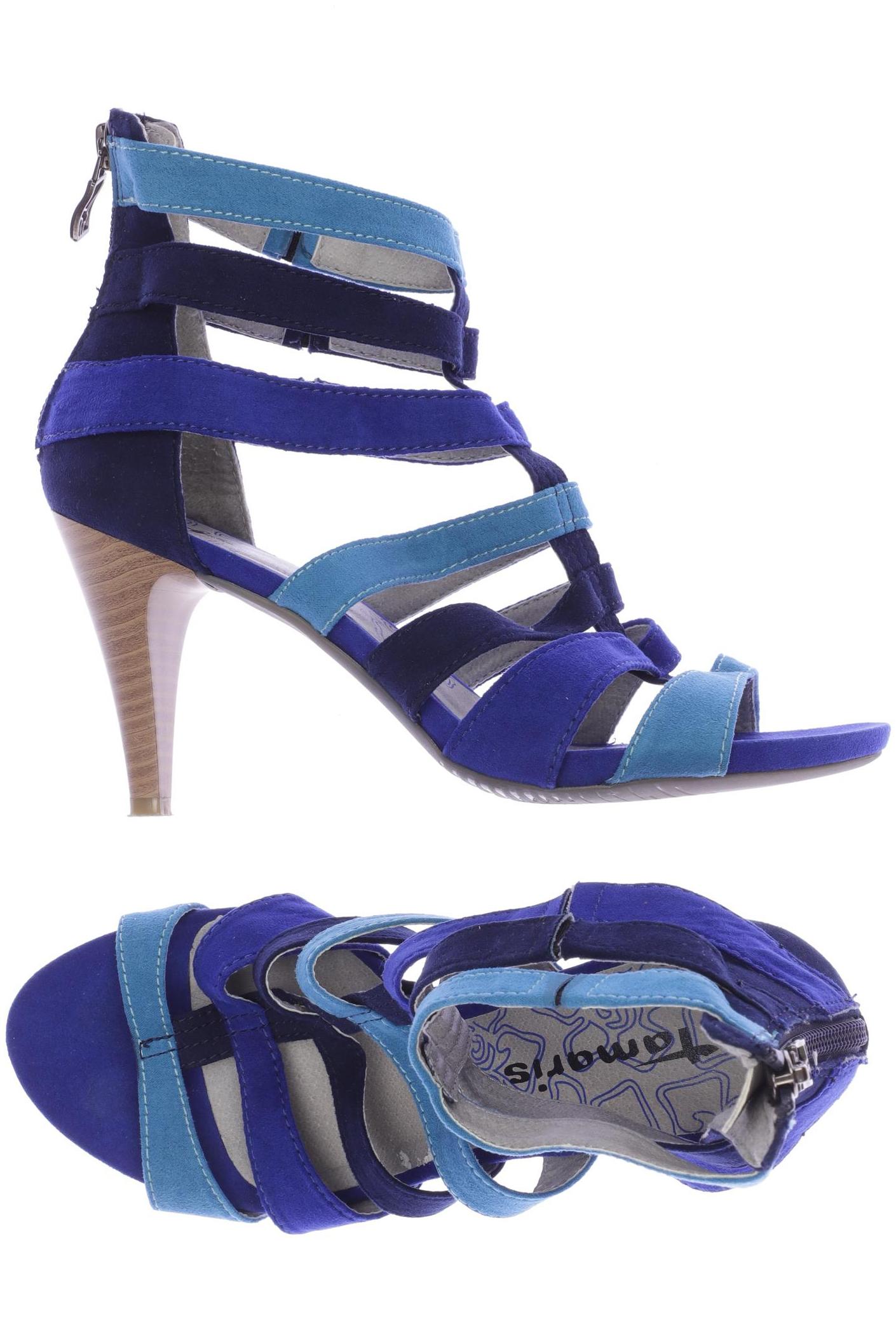 

Tamaris Damen Sandale, marineblau, Gr. 37