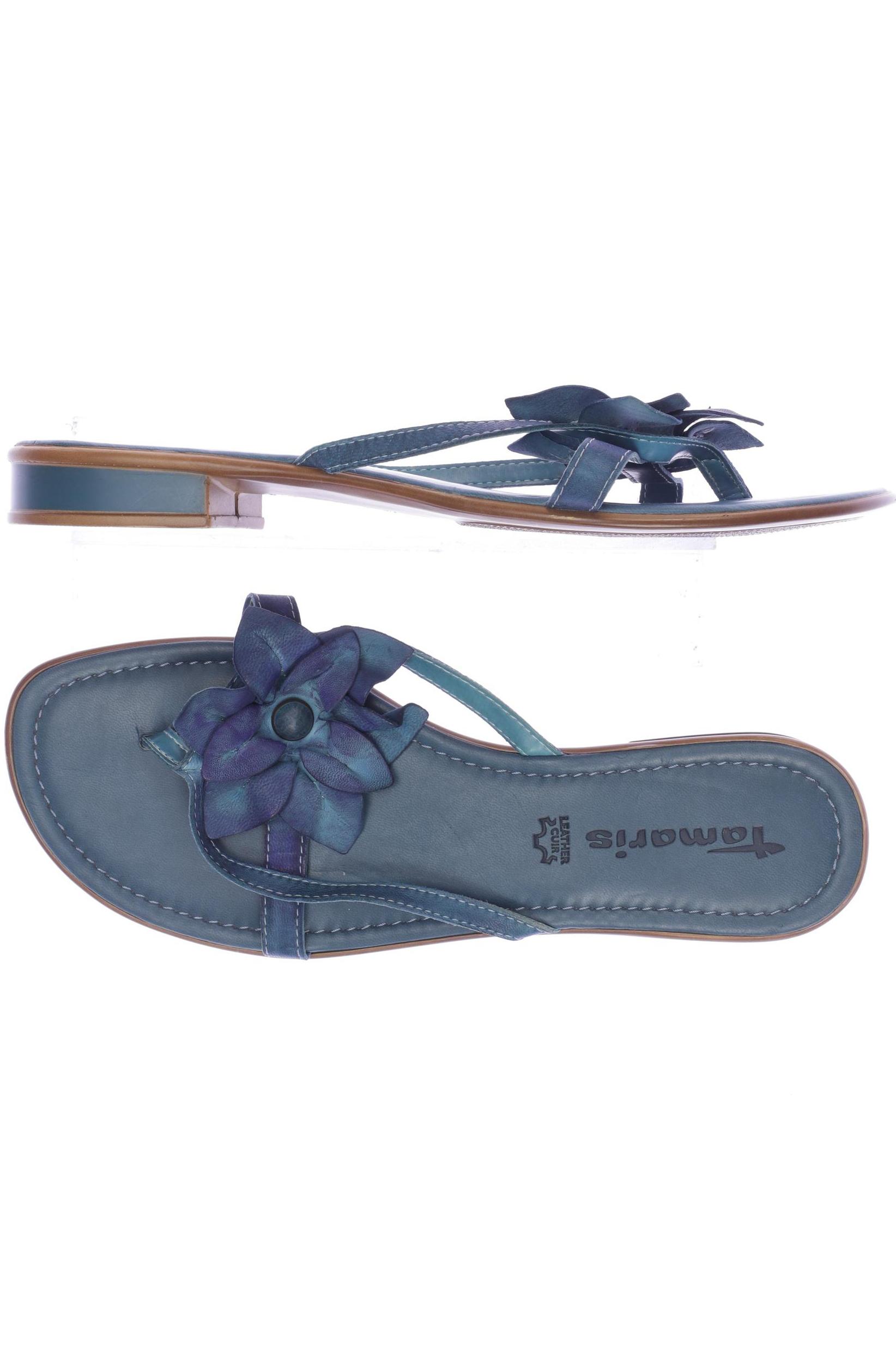 

Tamaris Damen Sandale, blau, Gr. 42