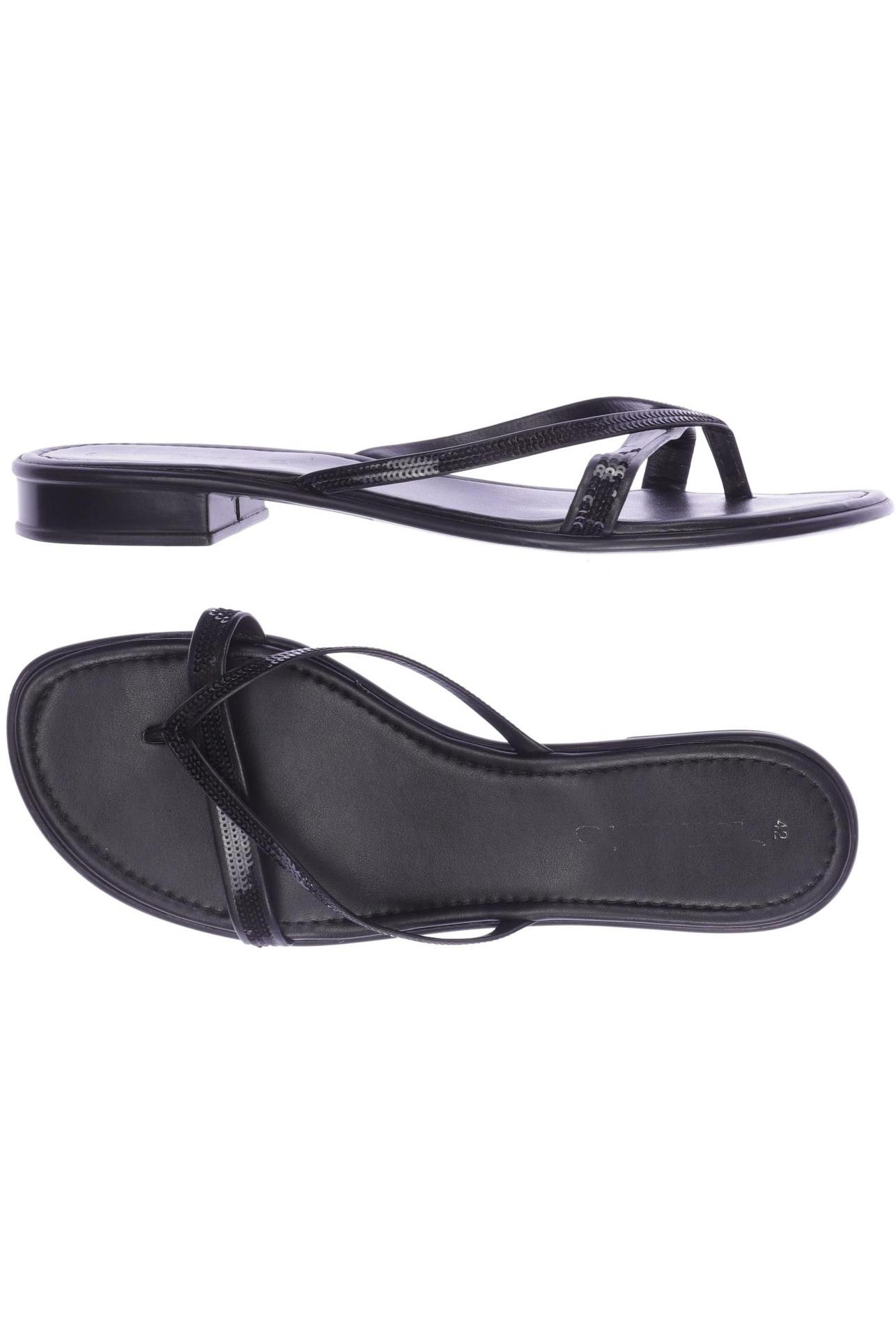 

Tamaris Damen Sandale, schwarz, Gr. 42