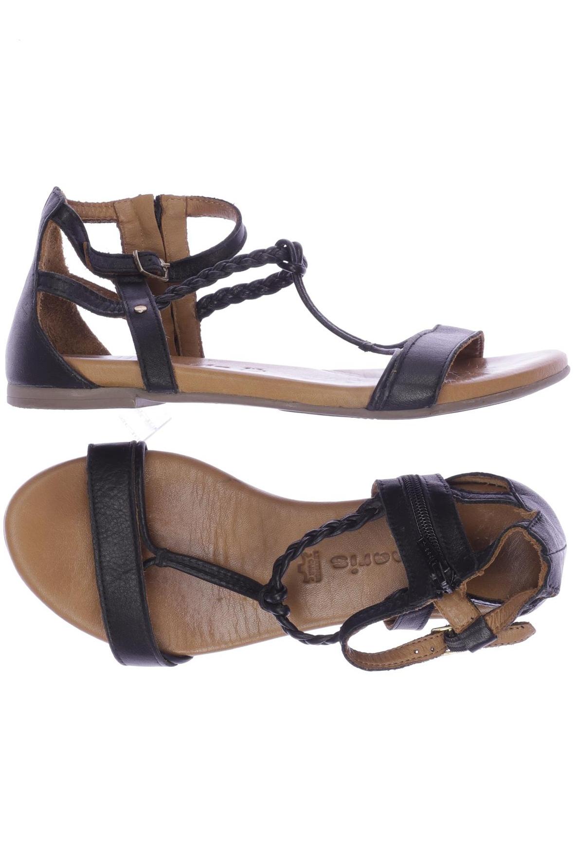 

Tamaris Damen Sandale, schwarz, Gr. 39