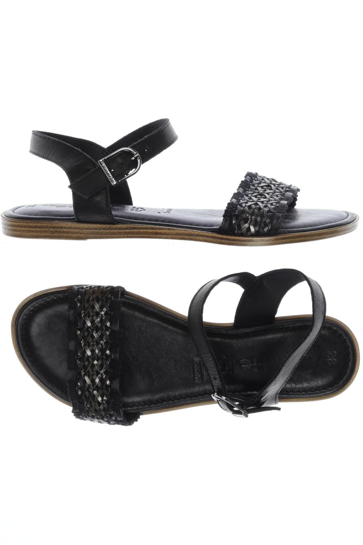 

Tamaris Damen Sandale, schwarz, Gr. 38