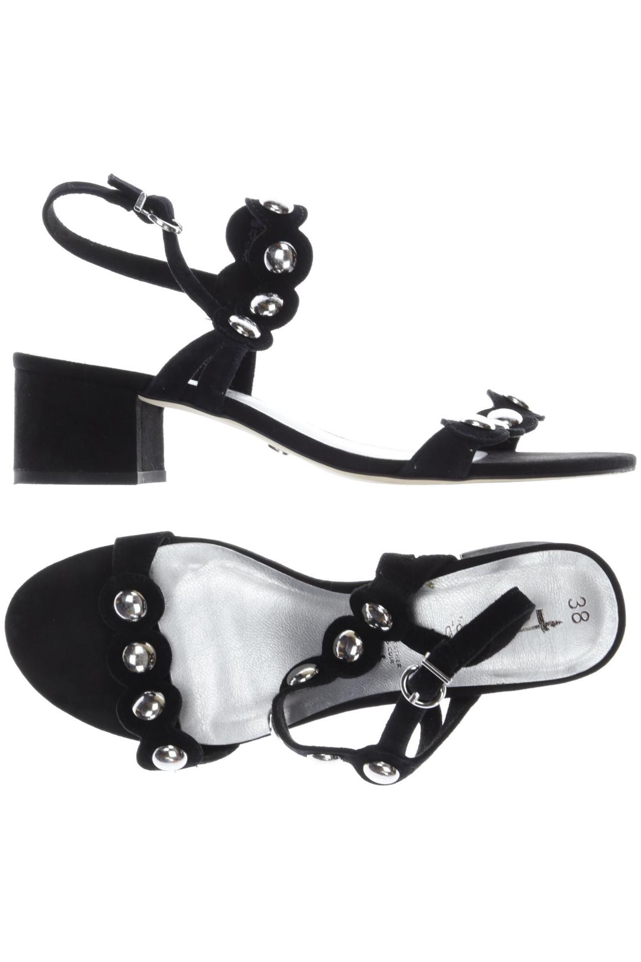 

Tamaris Damen Sandale, schwarz, Gr. 38