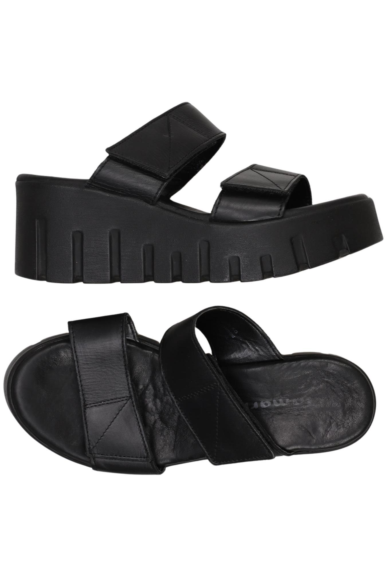 

Tamaris Damen Sandale, schwarz, Gr. 38