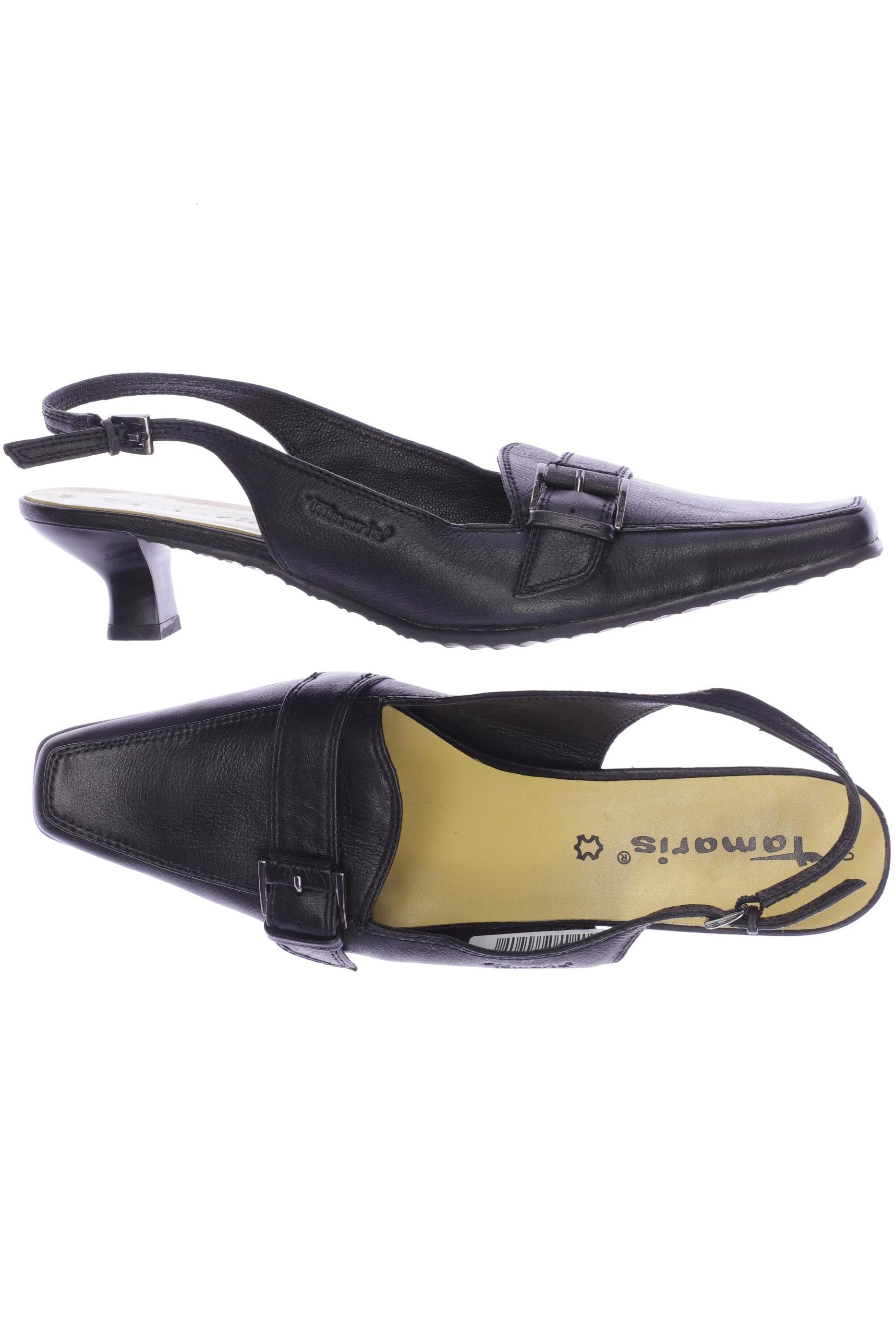 

Tamaris Damen Sandale, schwarz, Gr. 40