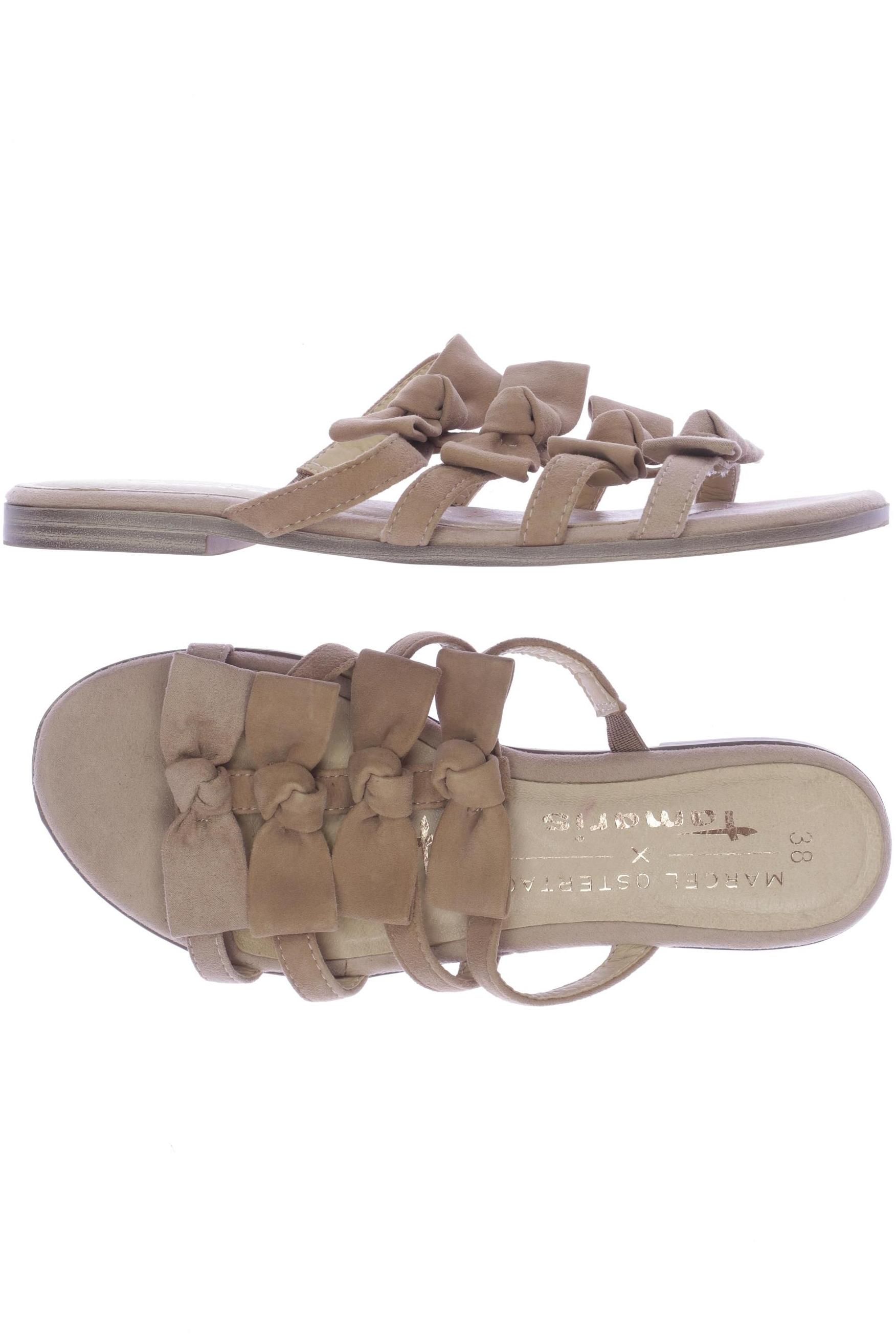 

Tamaris Damen Sandale, beige, Gr. 38