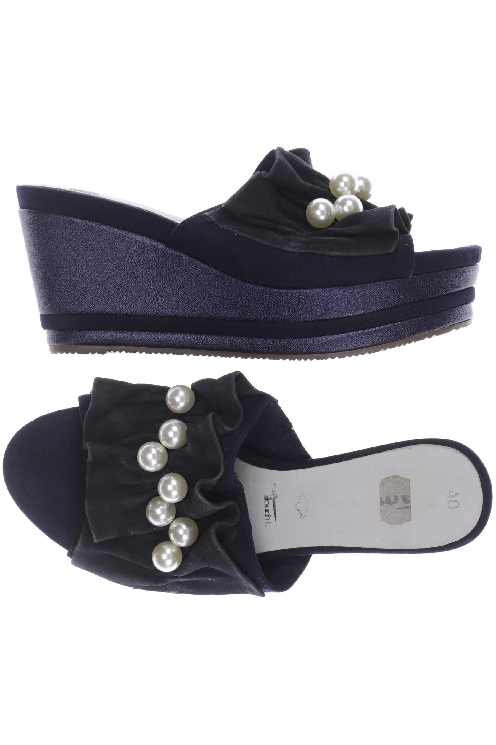 

Tamaris Damen Sandale, marineblau, Gr. 40