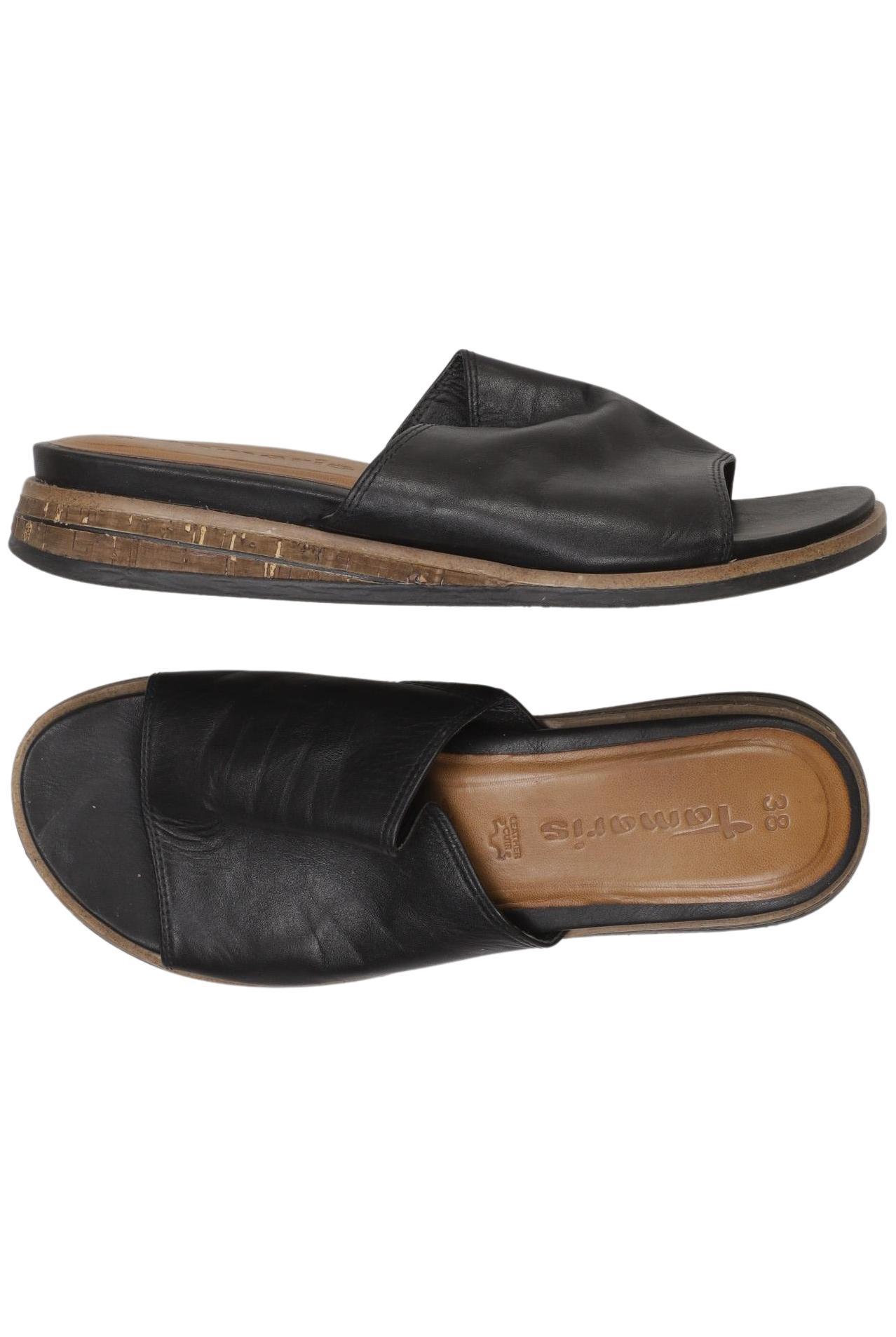 

Tamaris Damen Sandale, schwarz, Gr. 38