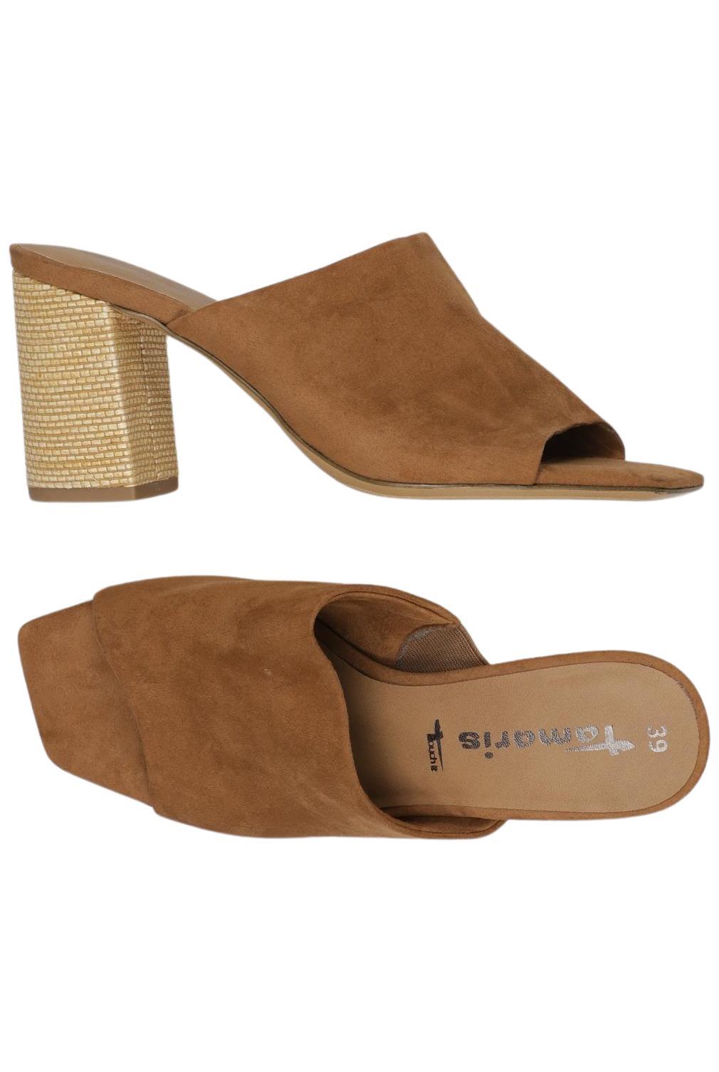 

Tamaris Damen Sandale, braun, Gr. 39