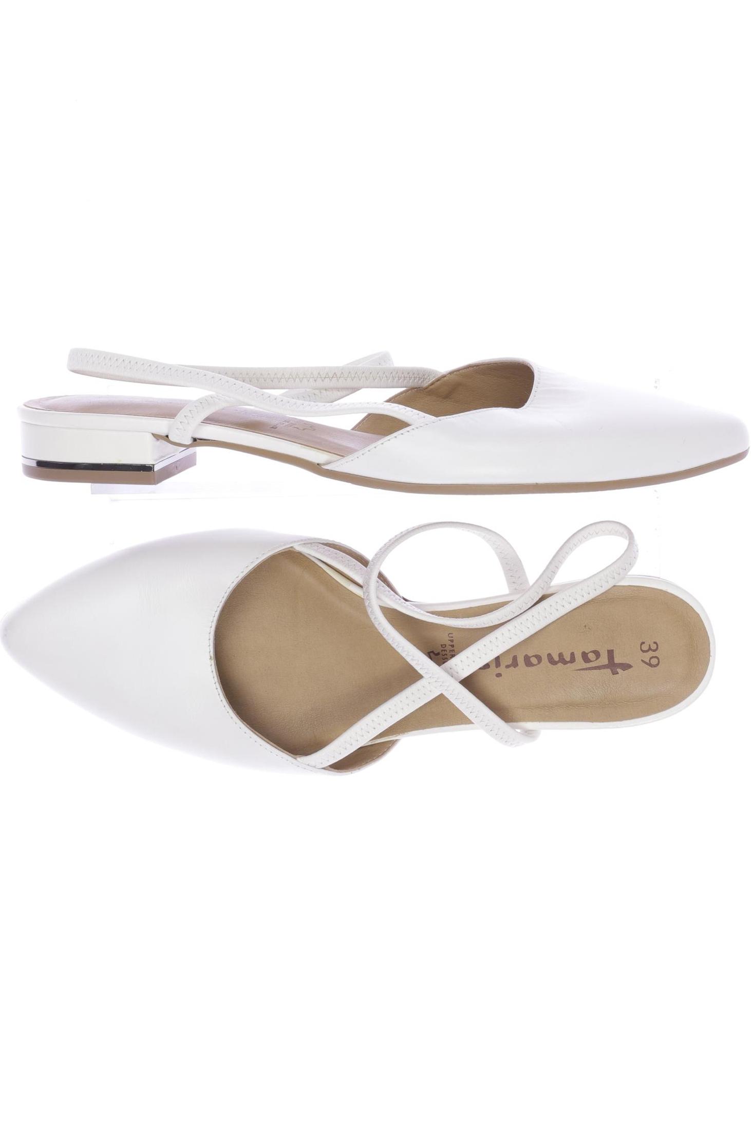 

Tamaris Damen Sandale, weiß, Gr. 39