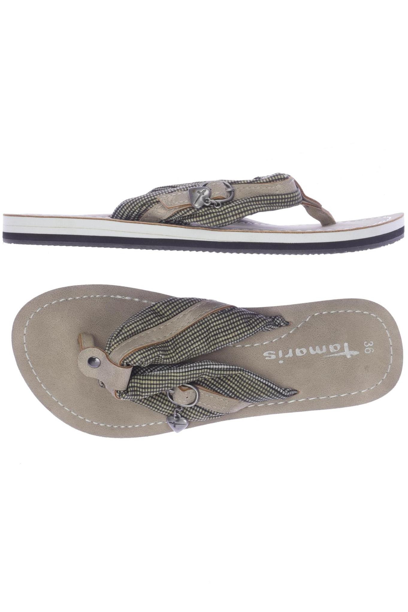 

Tamaris Damen Sandale, beige, Gr. 36