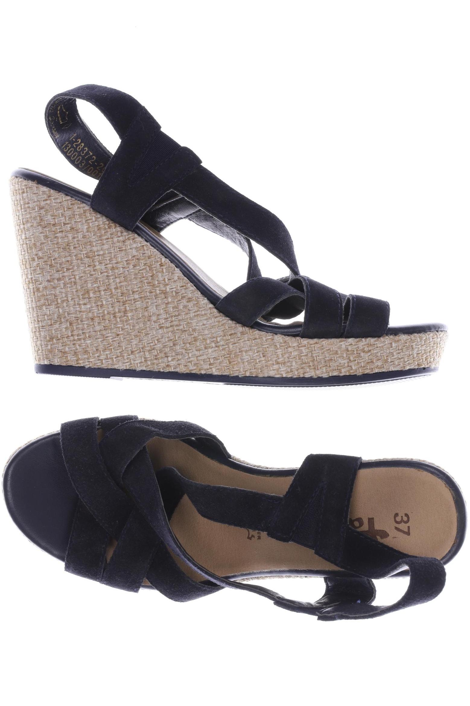 

Tamaris Damen Sandale, marineblau, Gr. 37