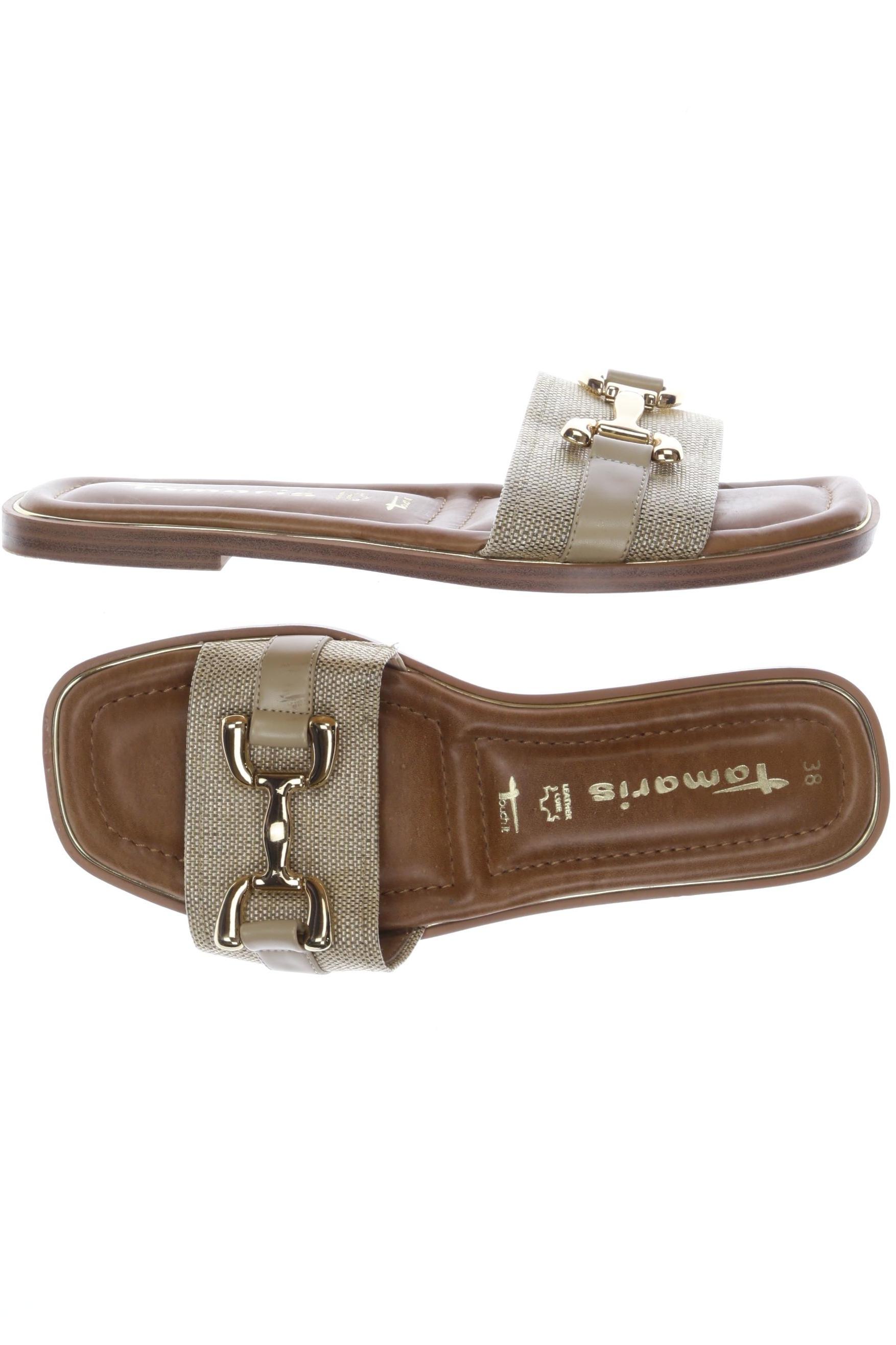 

Tamaris Damen Sandale, beige, Gr. 38