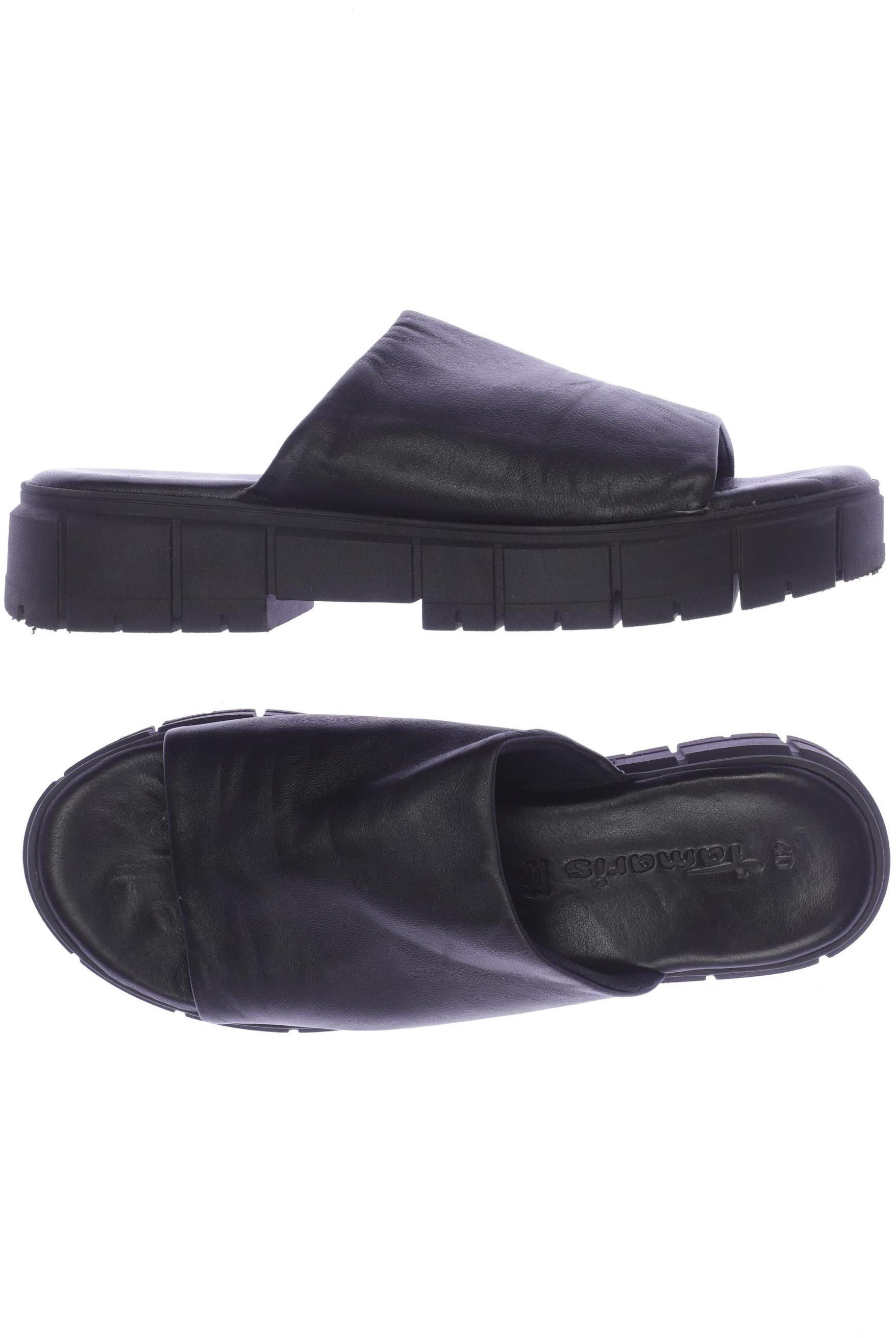 

Tamaris Damen Sandale, schwarz, Gr. 40