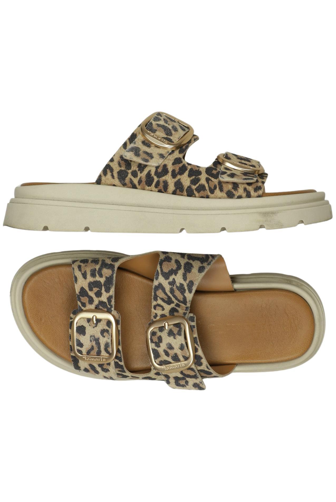 

Tamaris Damen Sandale, beige, Gr. 39