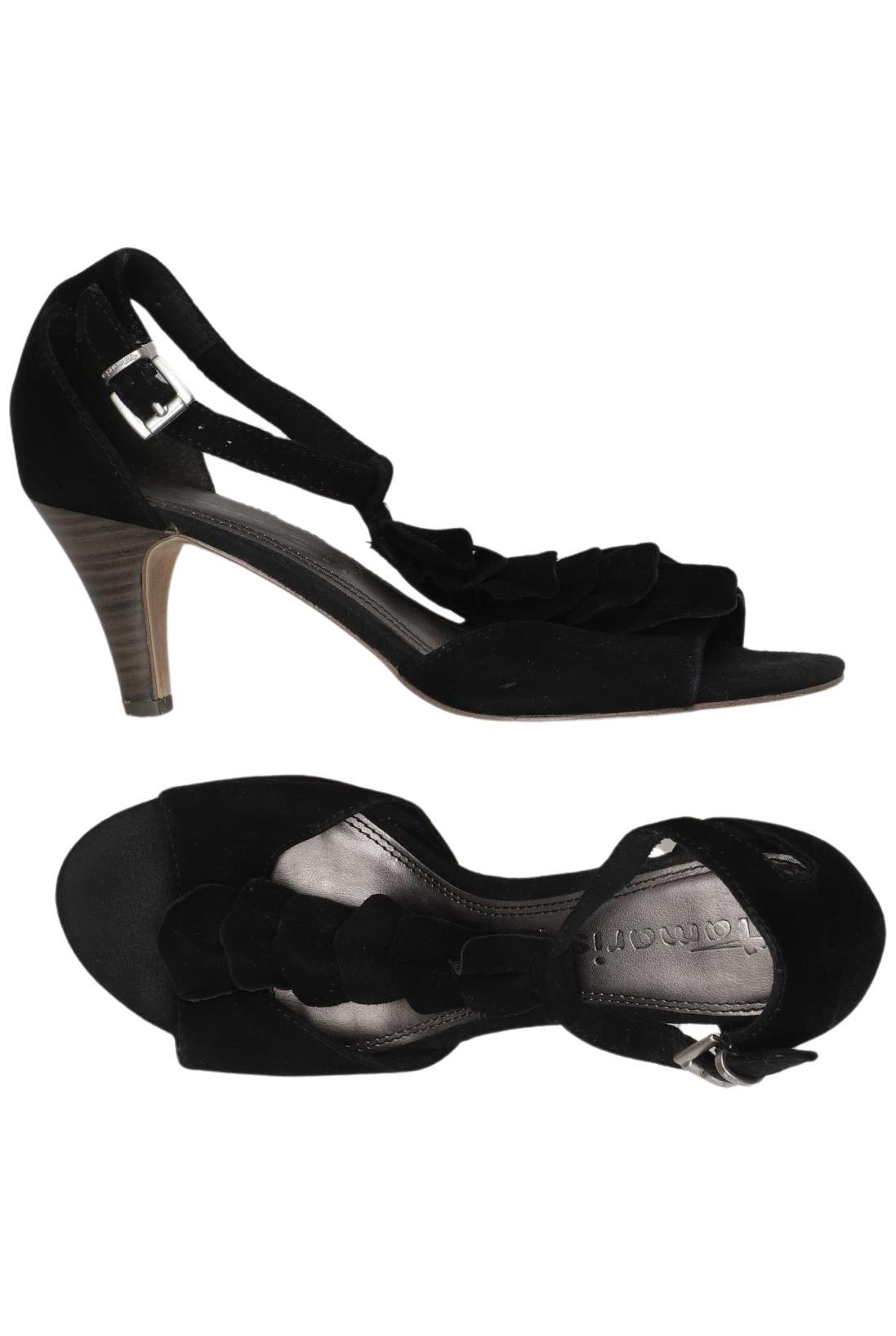 

Tamaris Damen Sandale, schwarz, Gr. 37