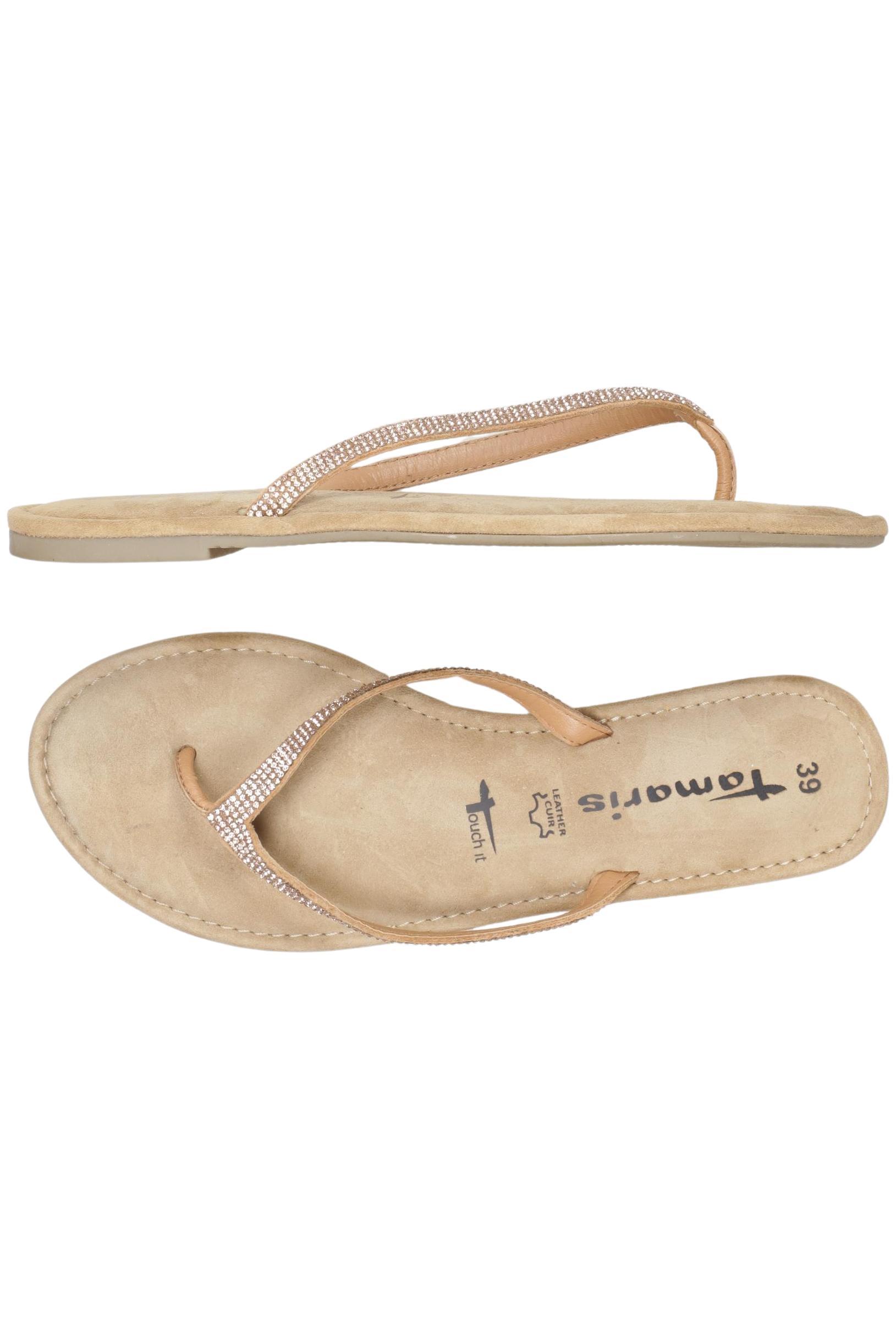 

Tamaris Damen Sandale, beige, Gr. 39