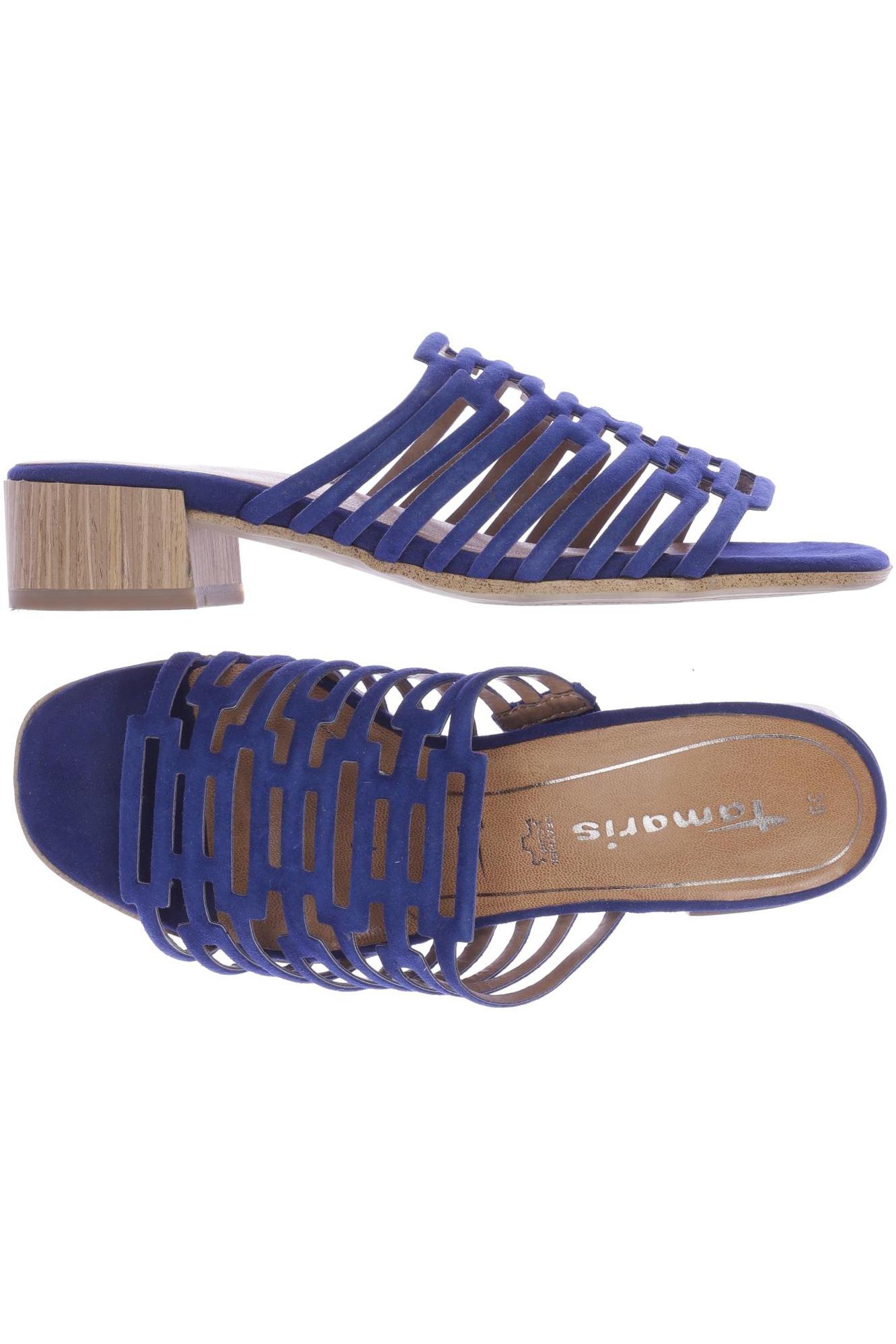 

Tamaris Damen Sandale, blau, Gr. 39