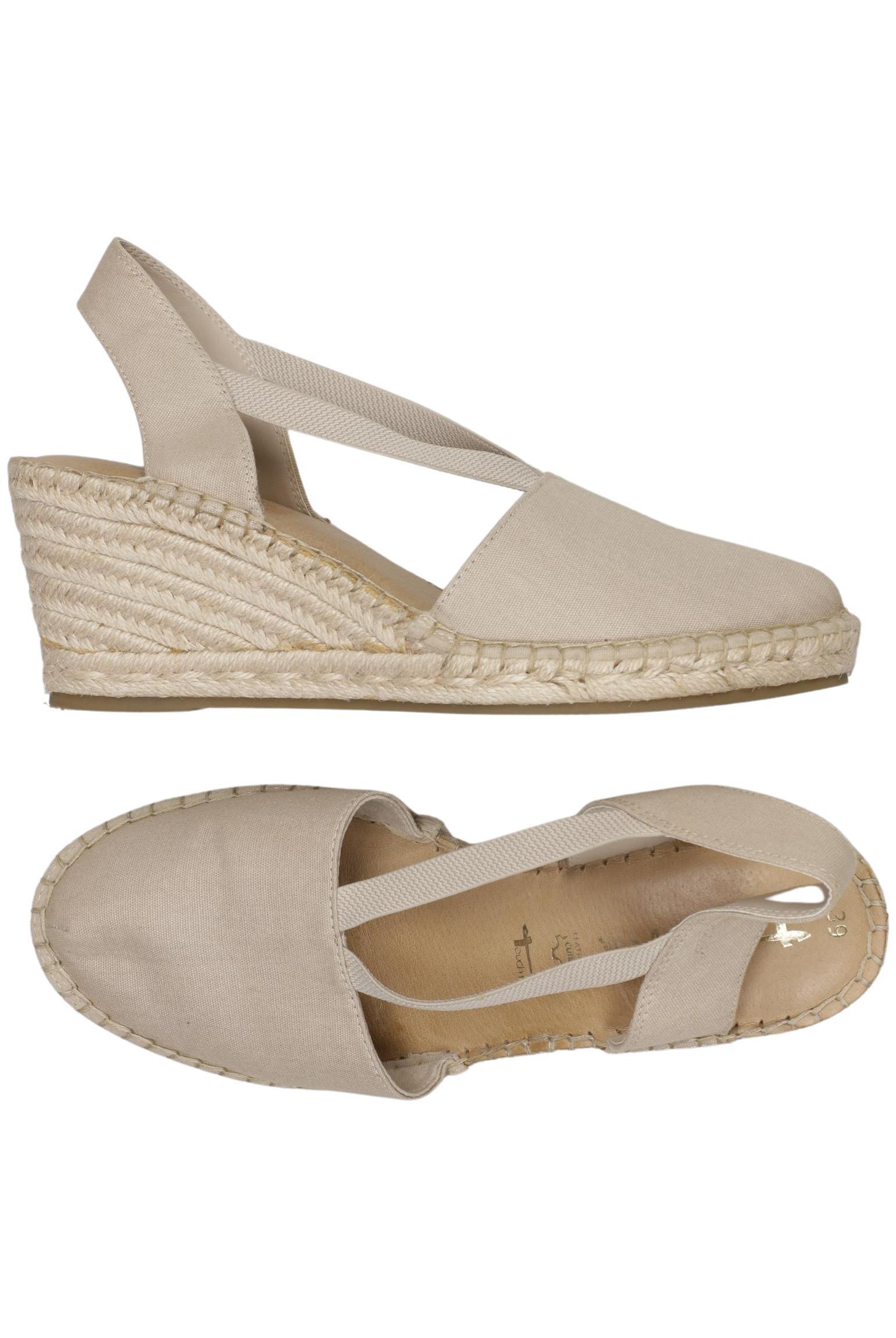 

Tamaris Damen Sandale, beige, Gr. 39