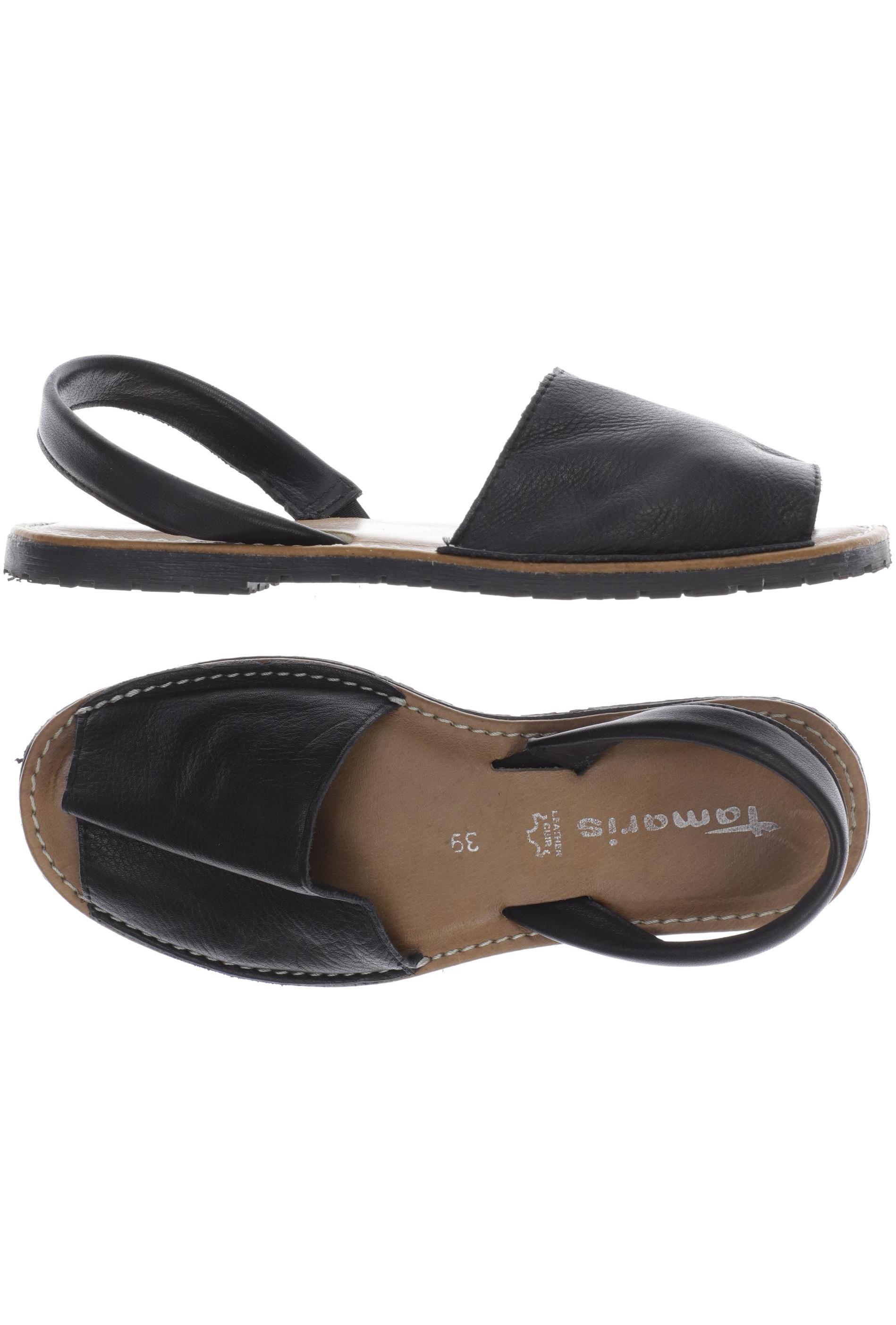

Tamaris Damen Sandale, schwarz