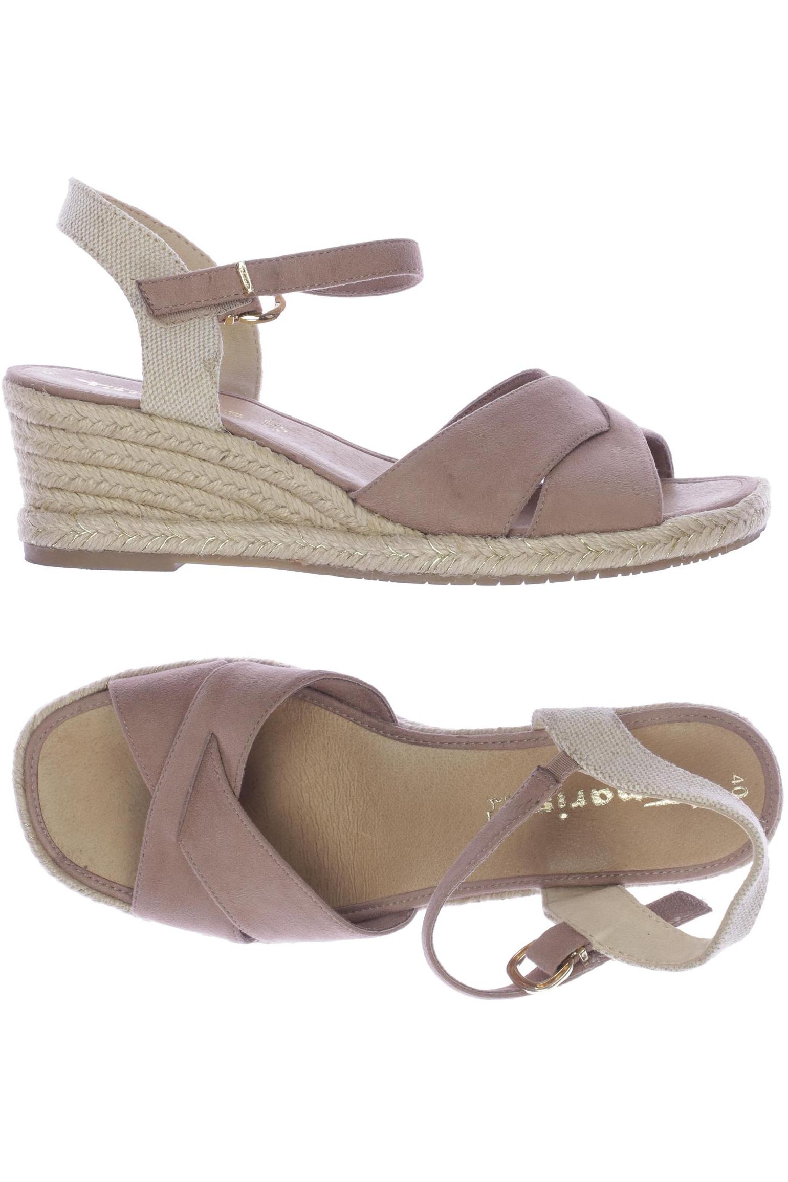 

Tamaris Damen Sandale, beige