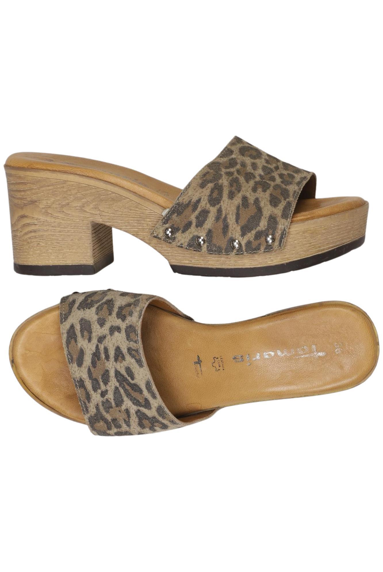 

Tamaris Damen Sandale, braun, Gr. 36