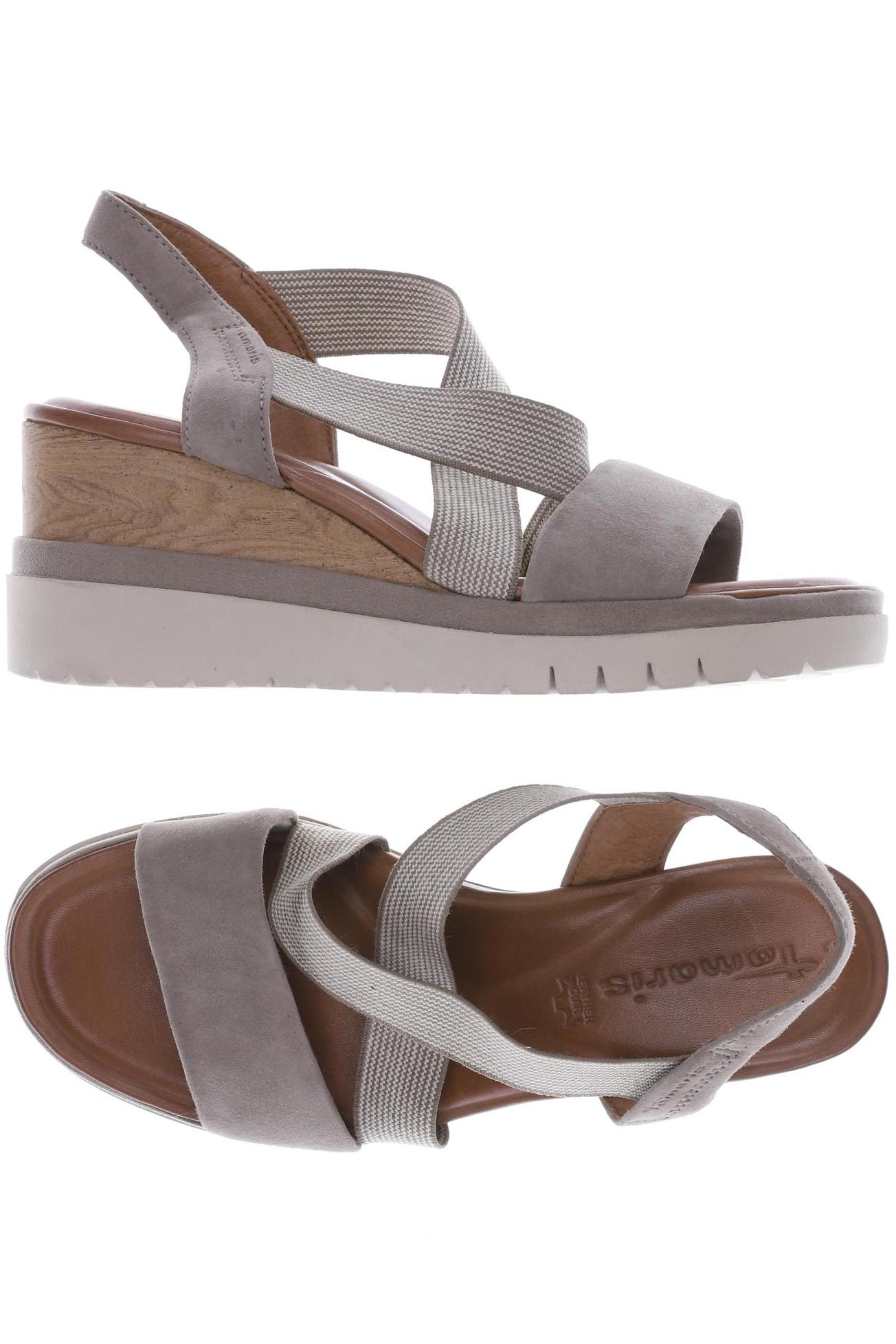 

Tamaris Damen Sandale, grau