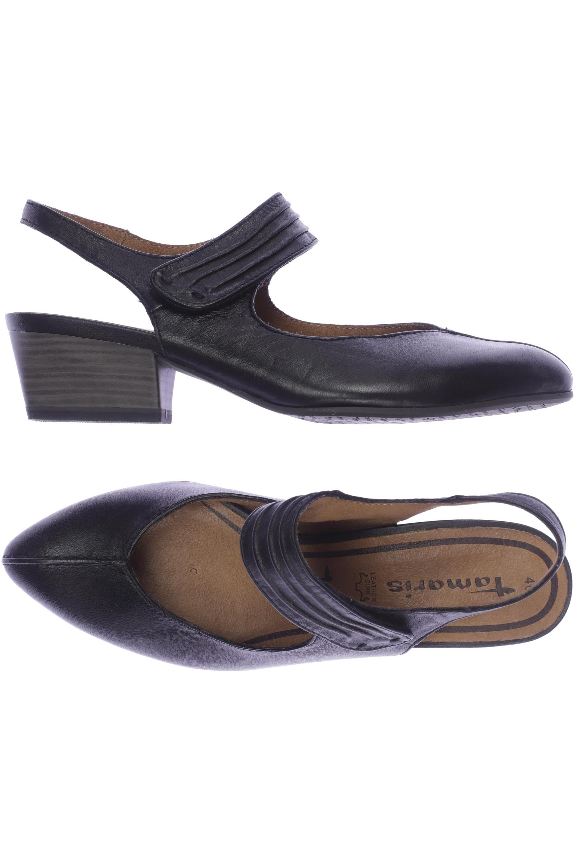 

Tamaris Damen Sandale, schwarz, Gr. 40