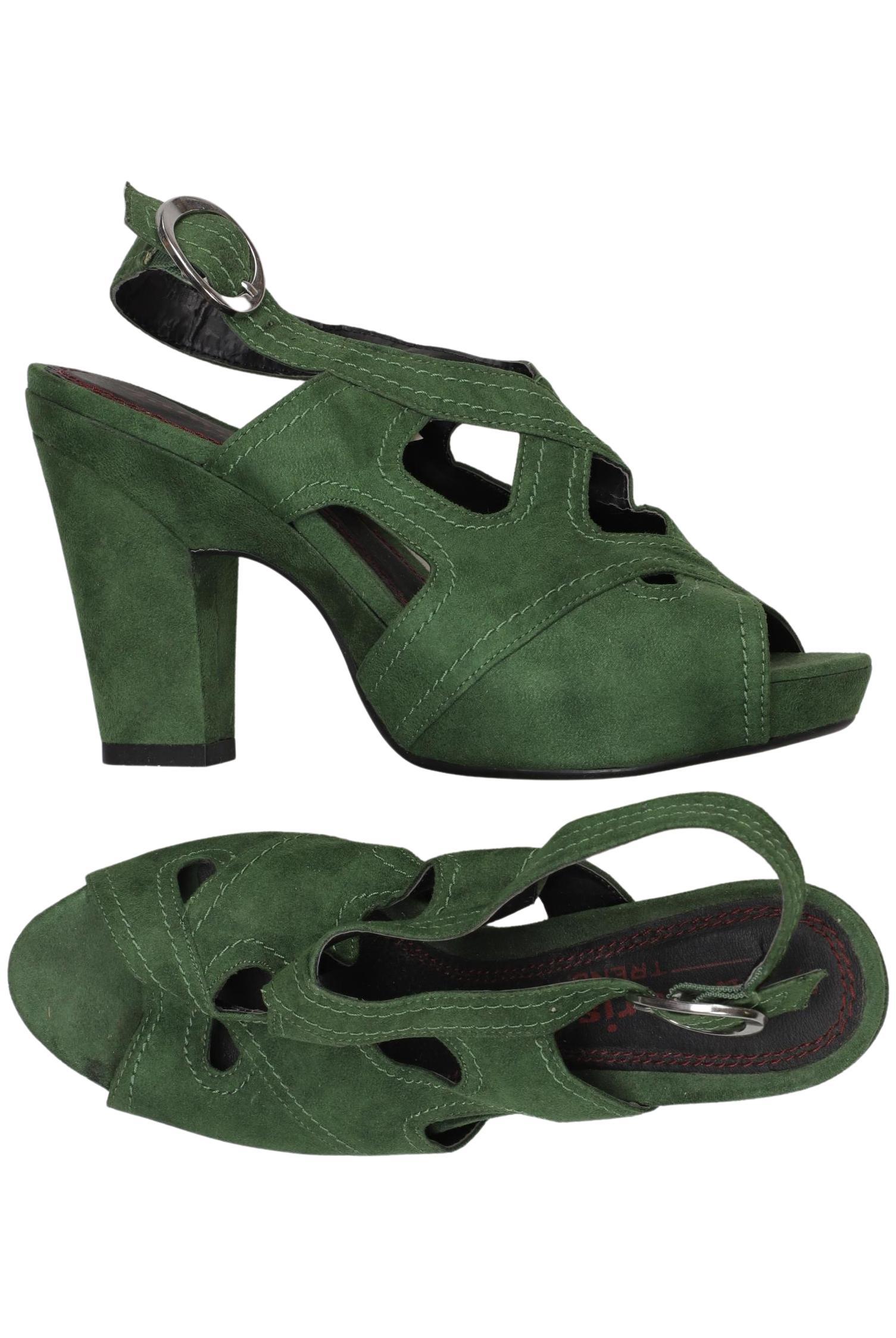 

Tamaris Damen Sandale, grün, Gr. 39