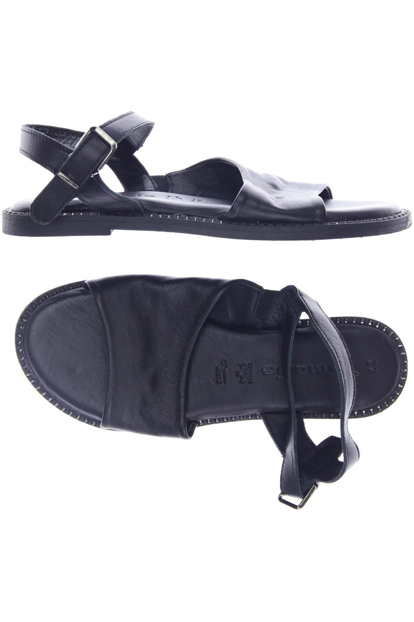 

Tamaris Damen Sandale, schwarz, Gr. 37