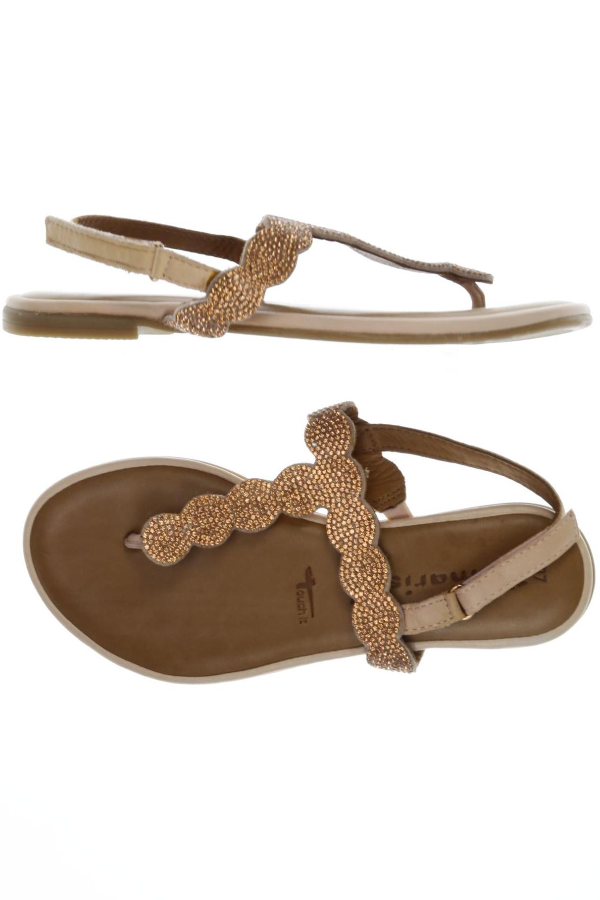 

Tamaris Damen Sandale, orange, Gr. 37