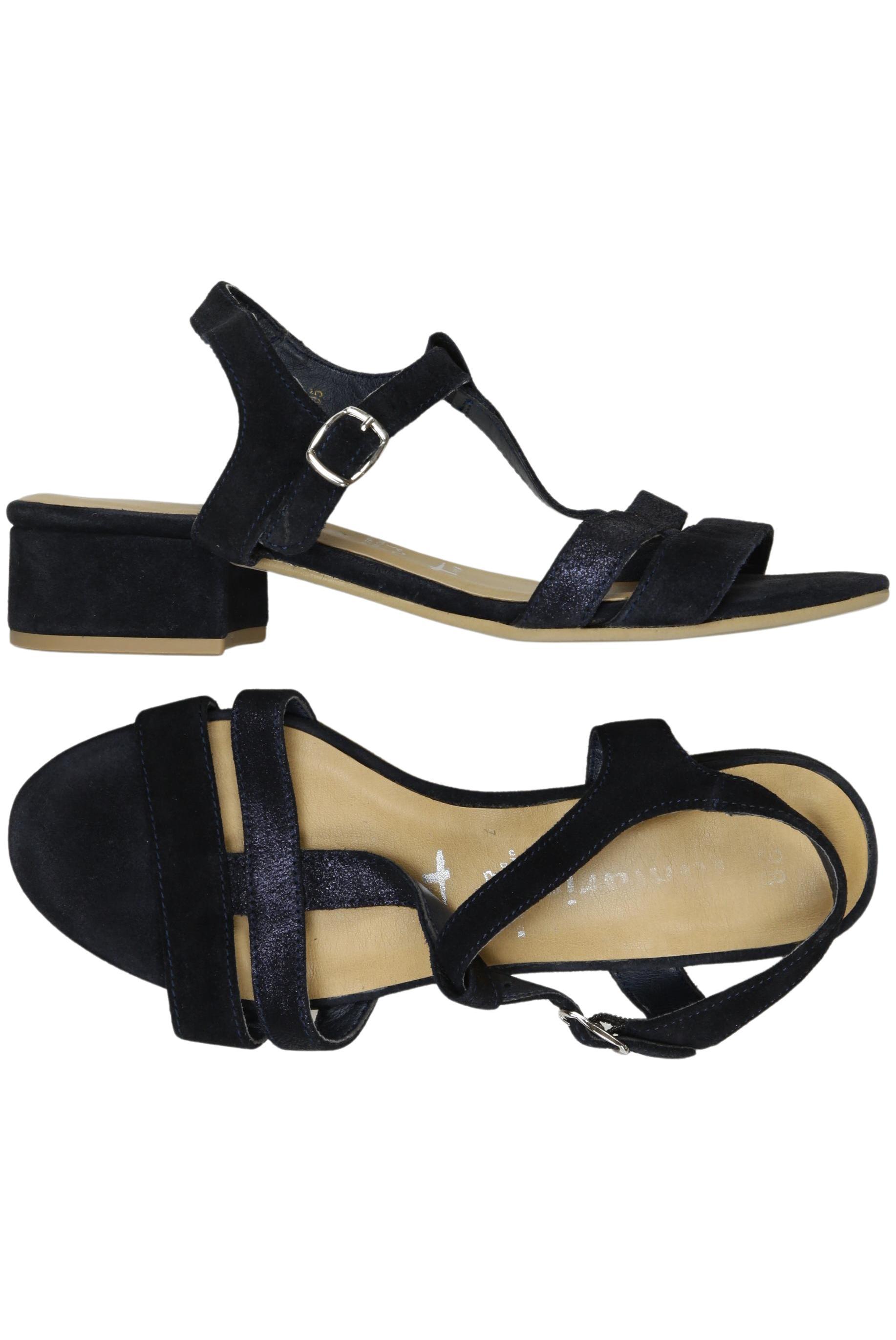

Tamaris Damen Sandale, marineblau, Gr. 38