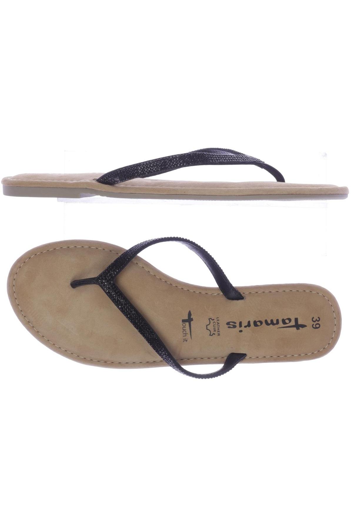 

Tamaris Damen Sandale, schwarz